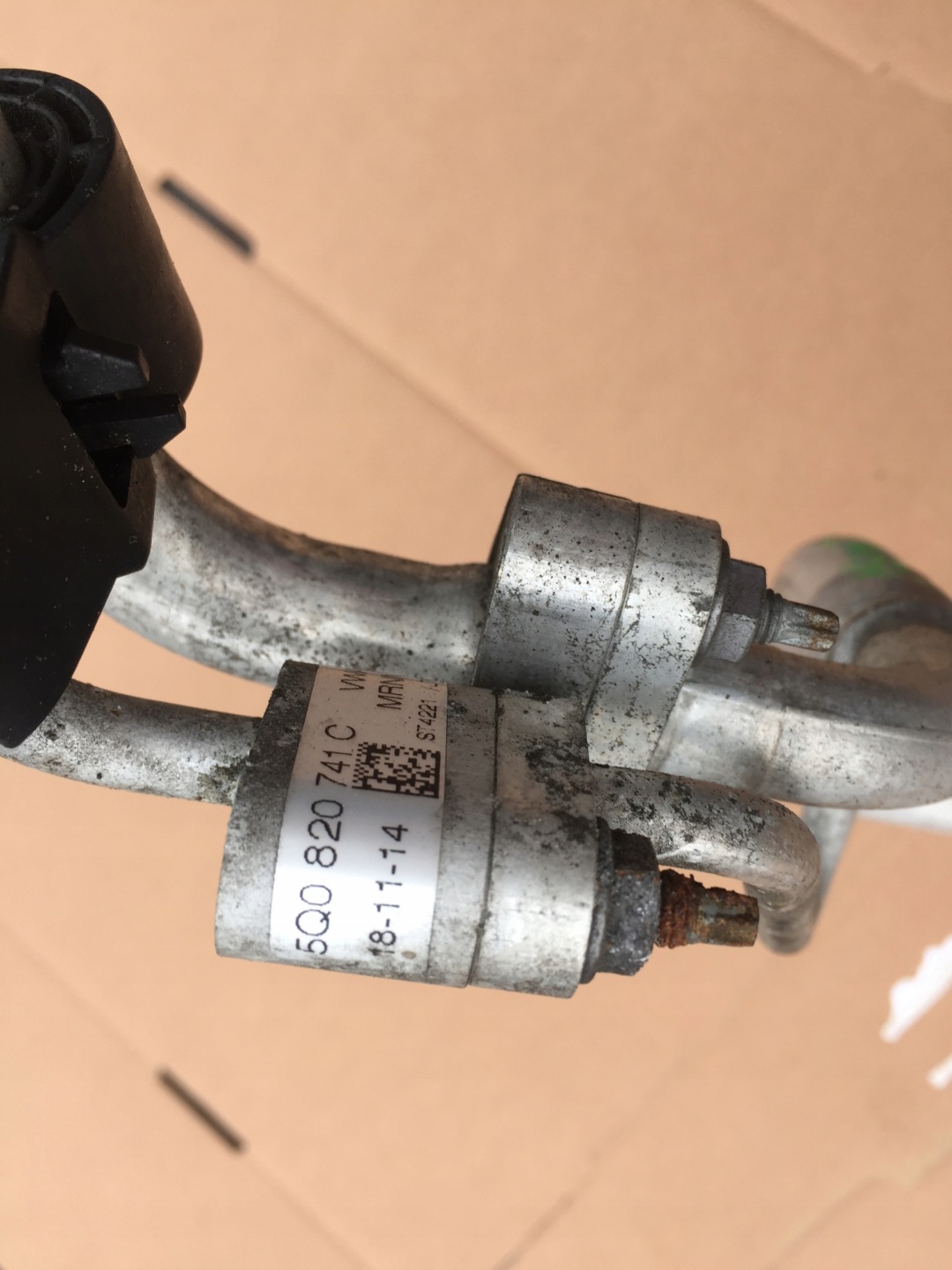 AUDI A3 8V 2.0 TFSI hadice klimatizaci EUROPA