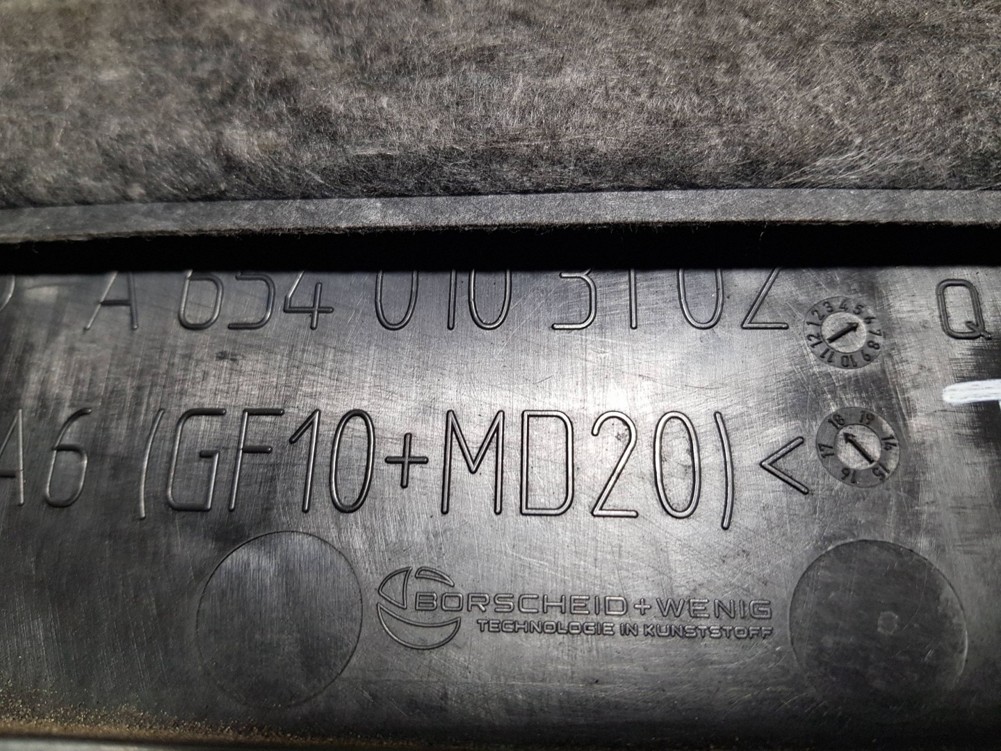 REZONATOR luft MERCEDES KLASA C W205 E W213 A6540103102