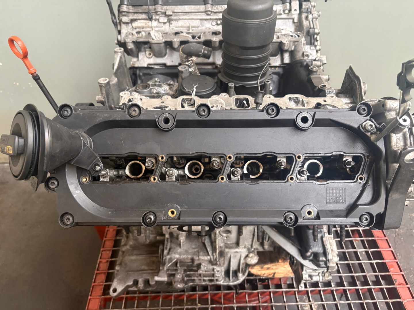 engine DIESEL- pillar AUDI Q7 4.2 TDI 2007 BTR 006116