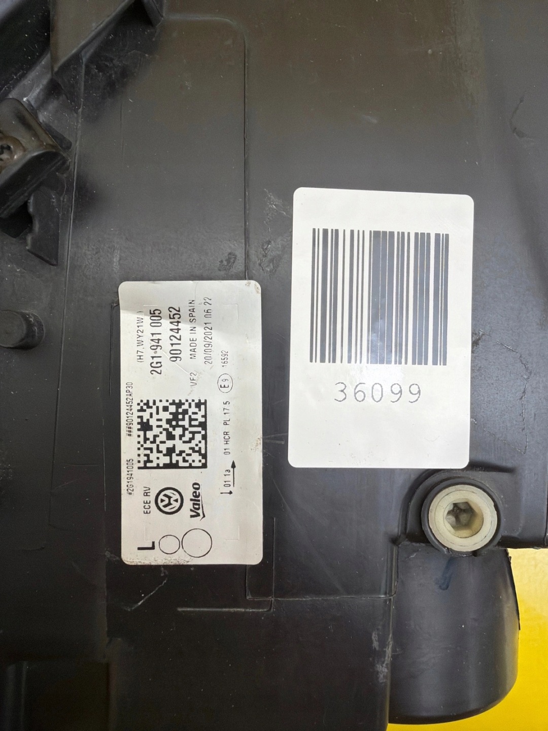light left front VW Polo VI 6 2G 2G1 normal 2017- 2G1941005