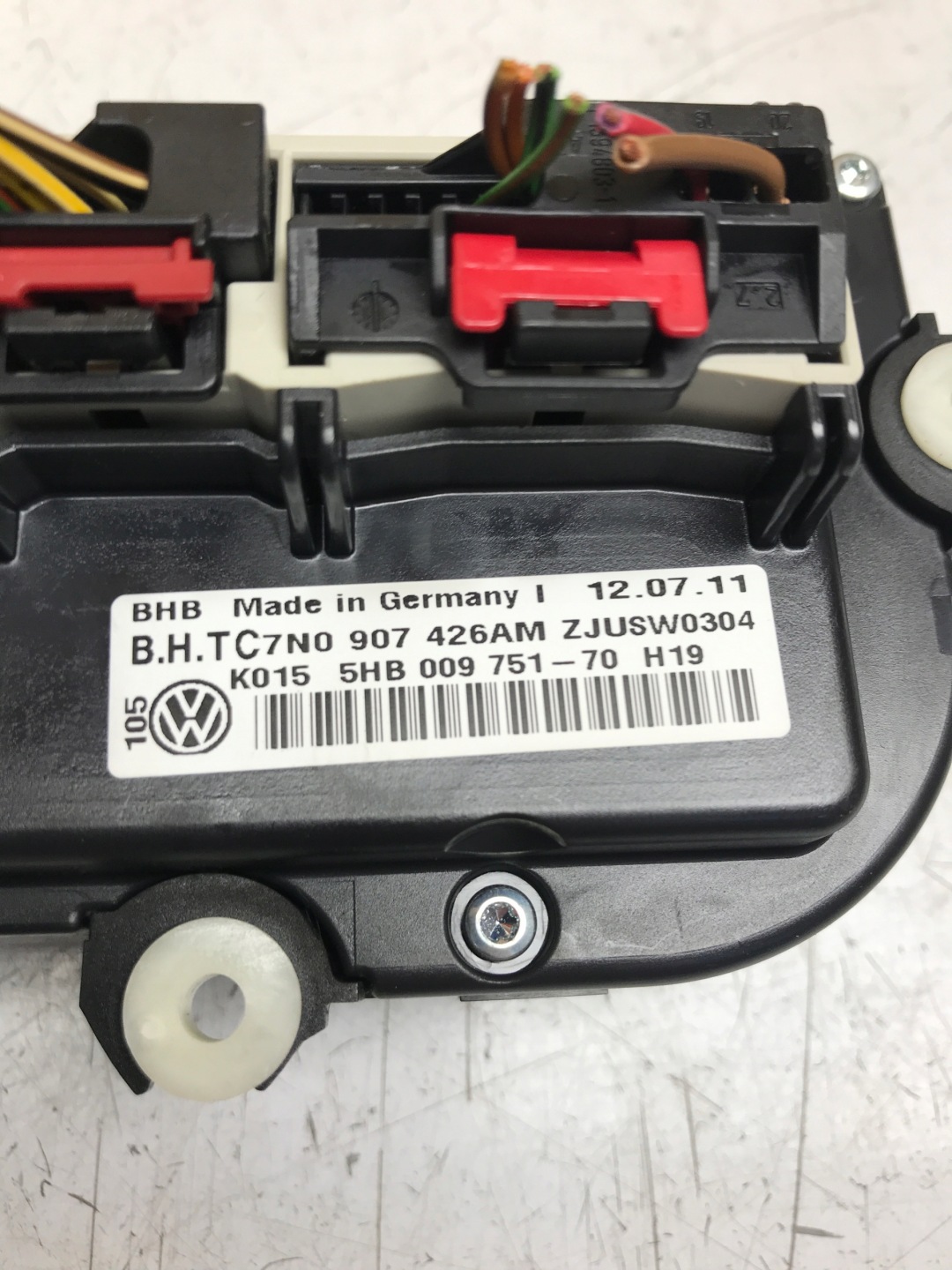 panel ovládání klimatizaci PASSAT B7