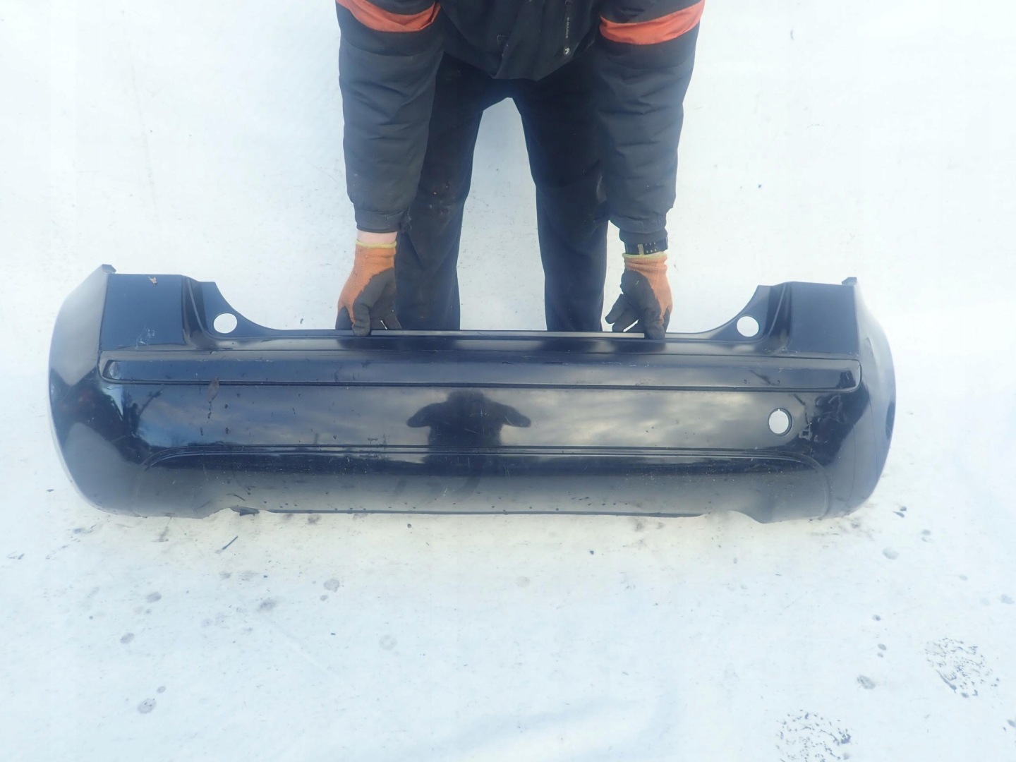 FIAT IDEA 03-10 bumper rear part rear