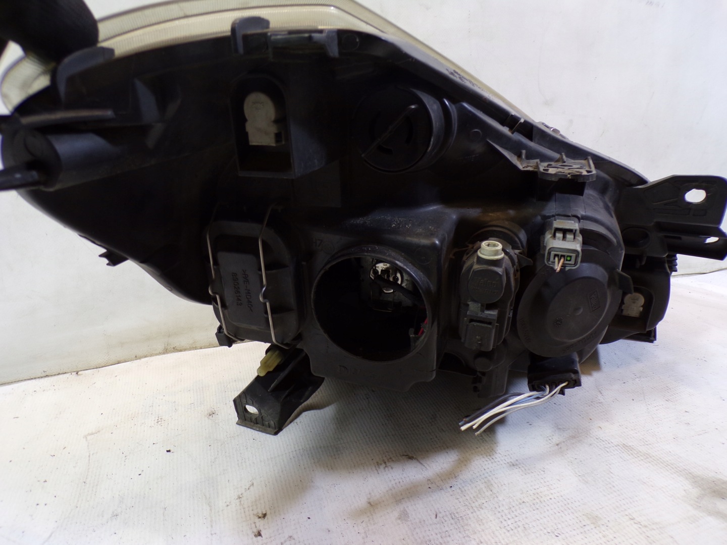 light front front left lens RENAULT CLIO 3 III (K1)