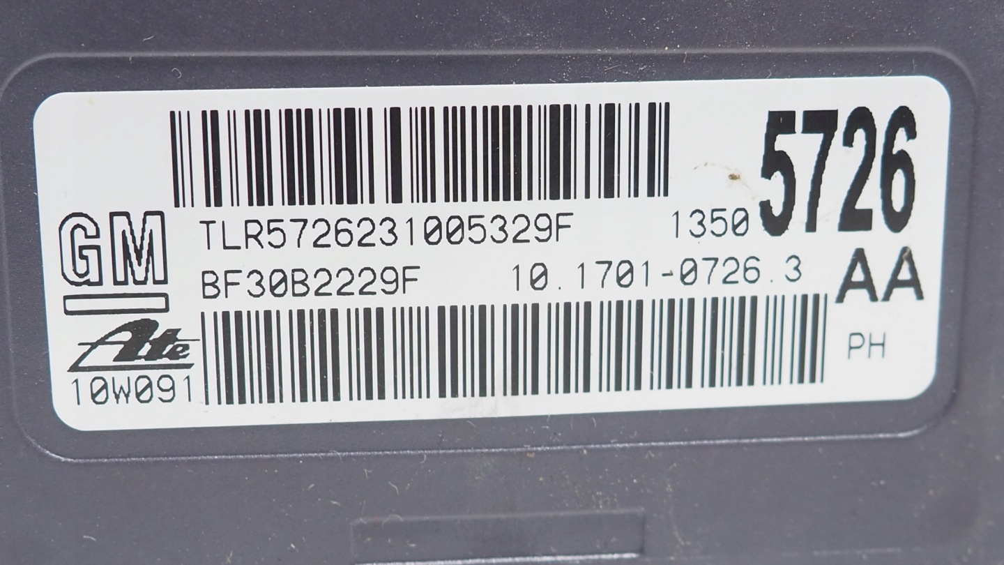 Opel Astra IV J sensor module ESP 13505726