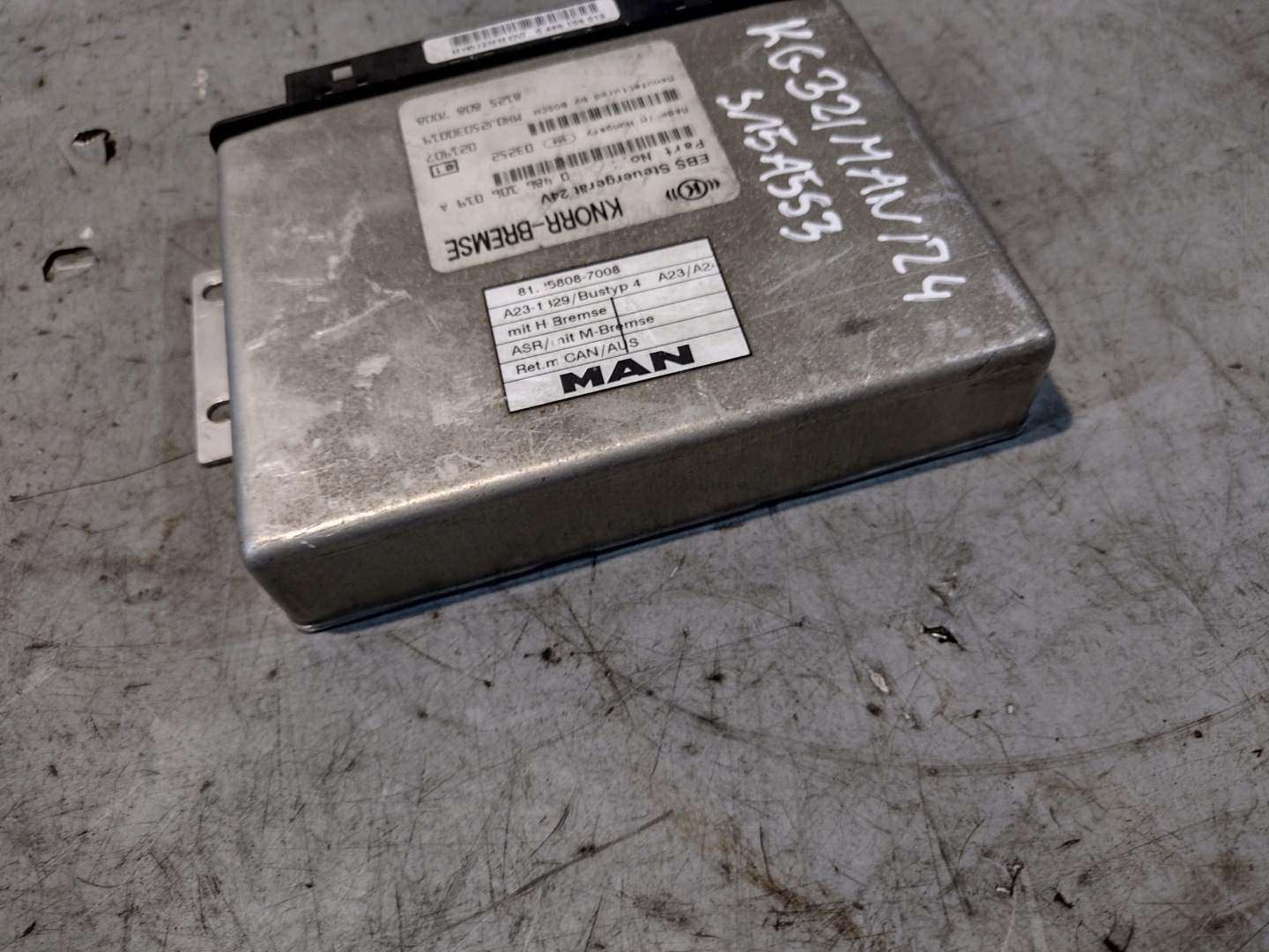 Bedienteil Knorr-Bremse 0486106019A