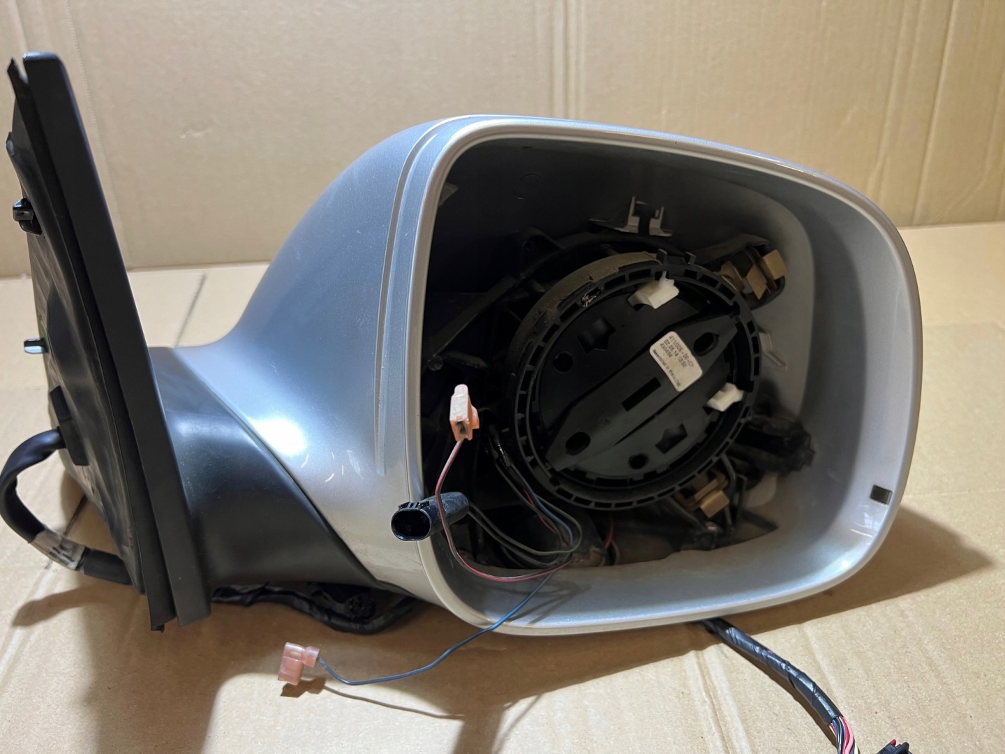 AUDI Q7 4L mirror right 14+2 PIN LX7W EU
