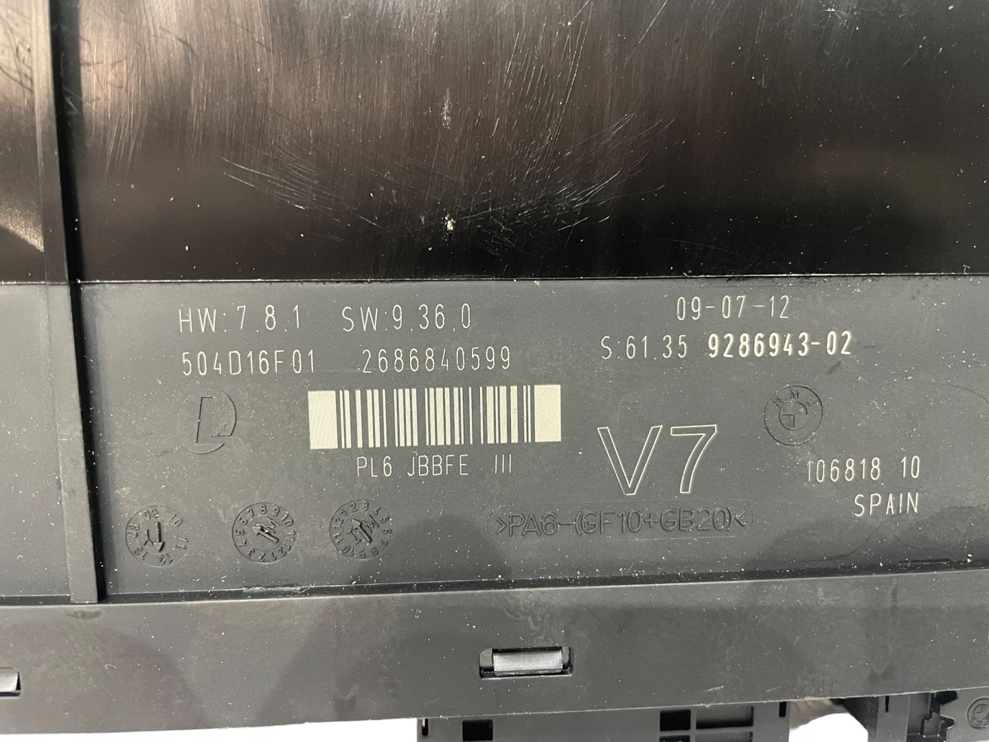 module control unit KOMFORTU BMW F10 F11 2.0D N47