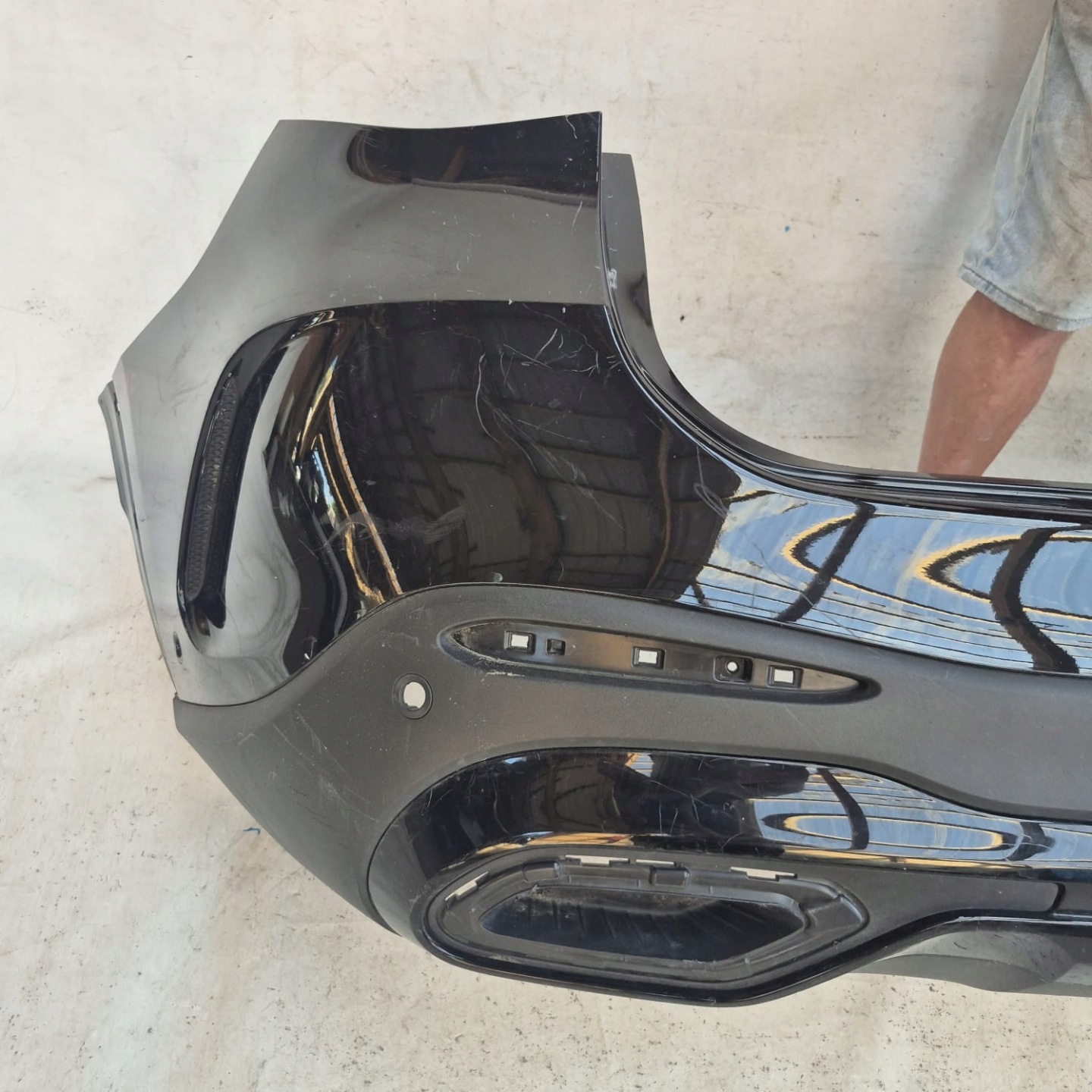 MERCEDES GLC II 2 X254 AMG 22-> bumper rear part rear 6XPDC