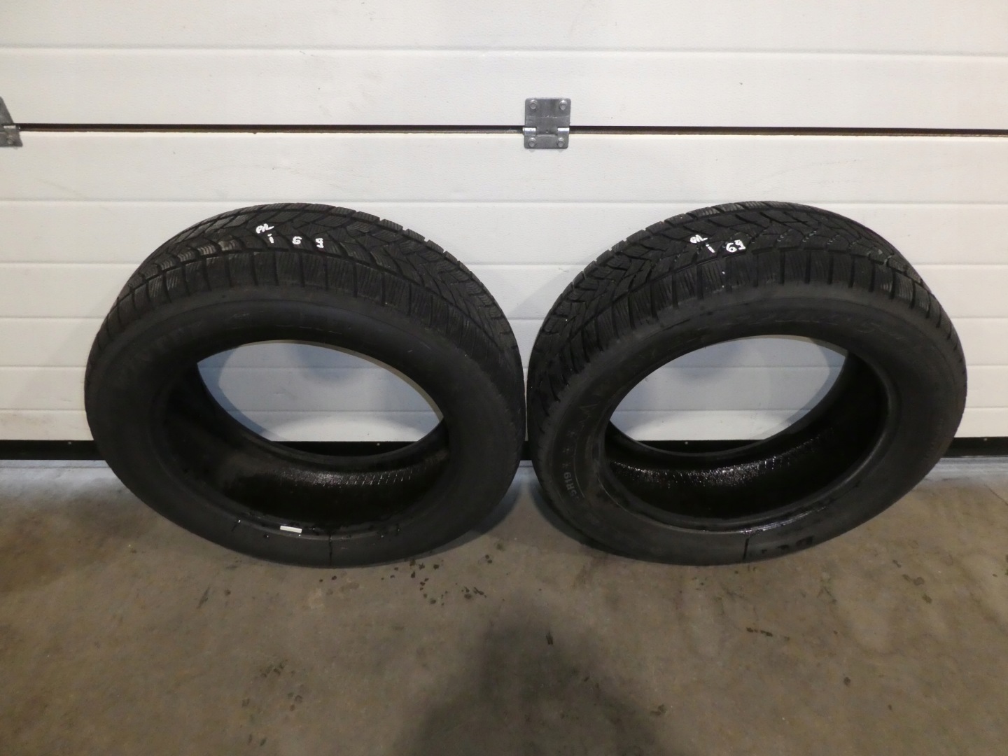 2X tyres DUNLOP WINTER SPORT 5 255/55/19 2017R