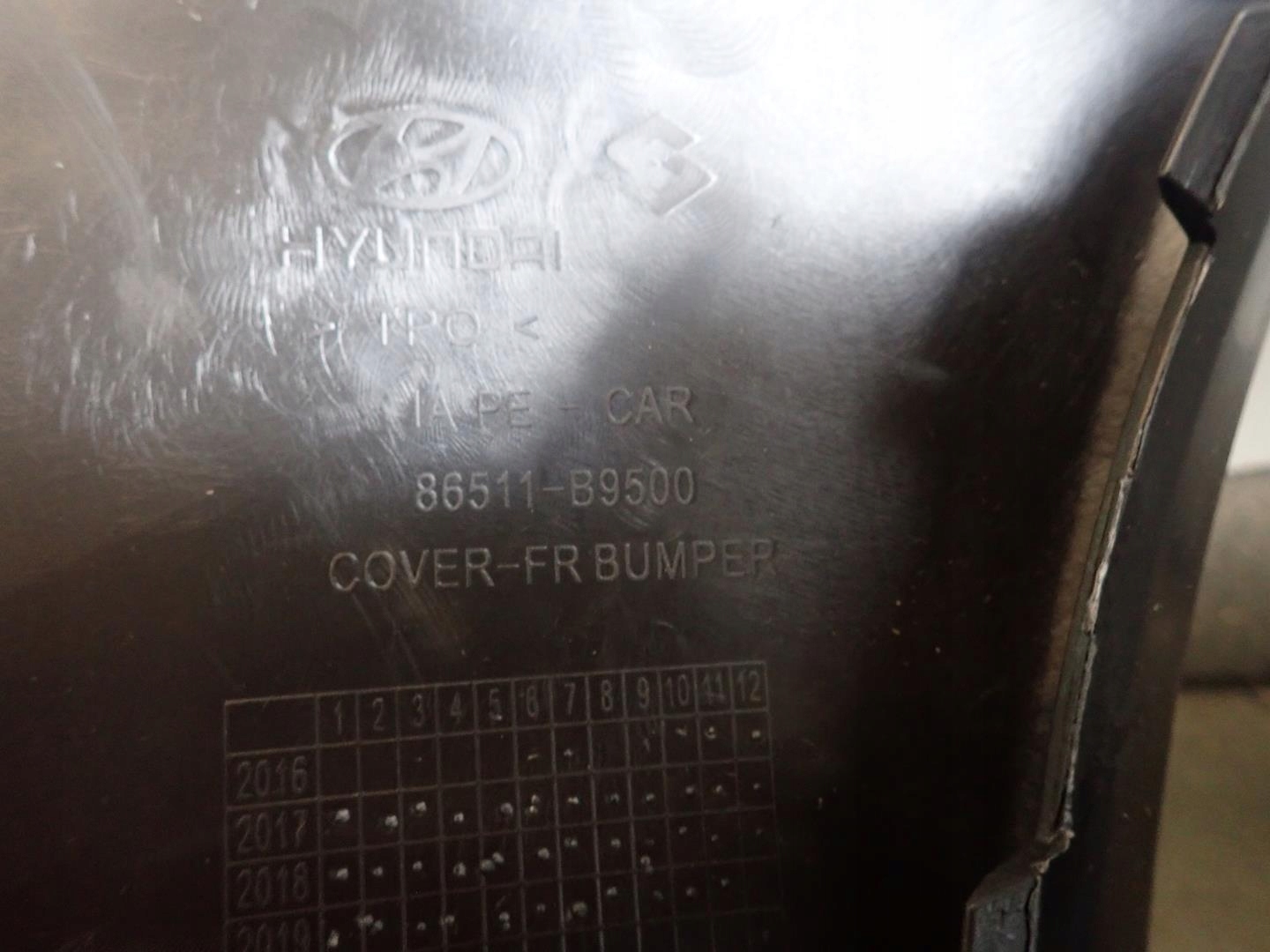 bumper front front HYUNDAI I10 II LIFT 17- new
