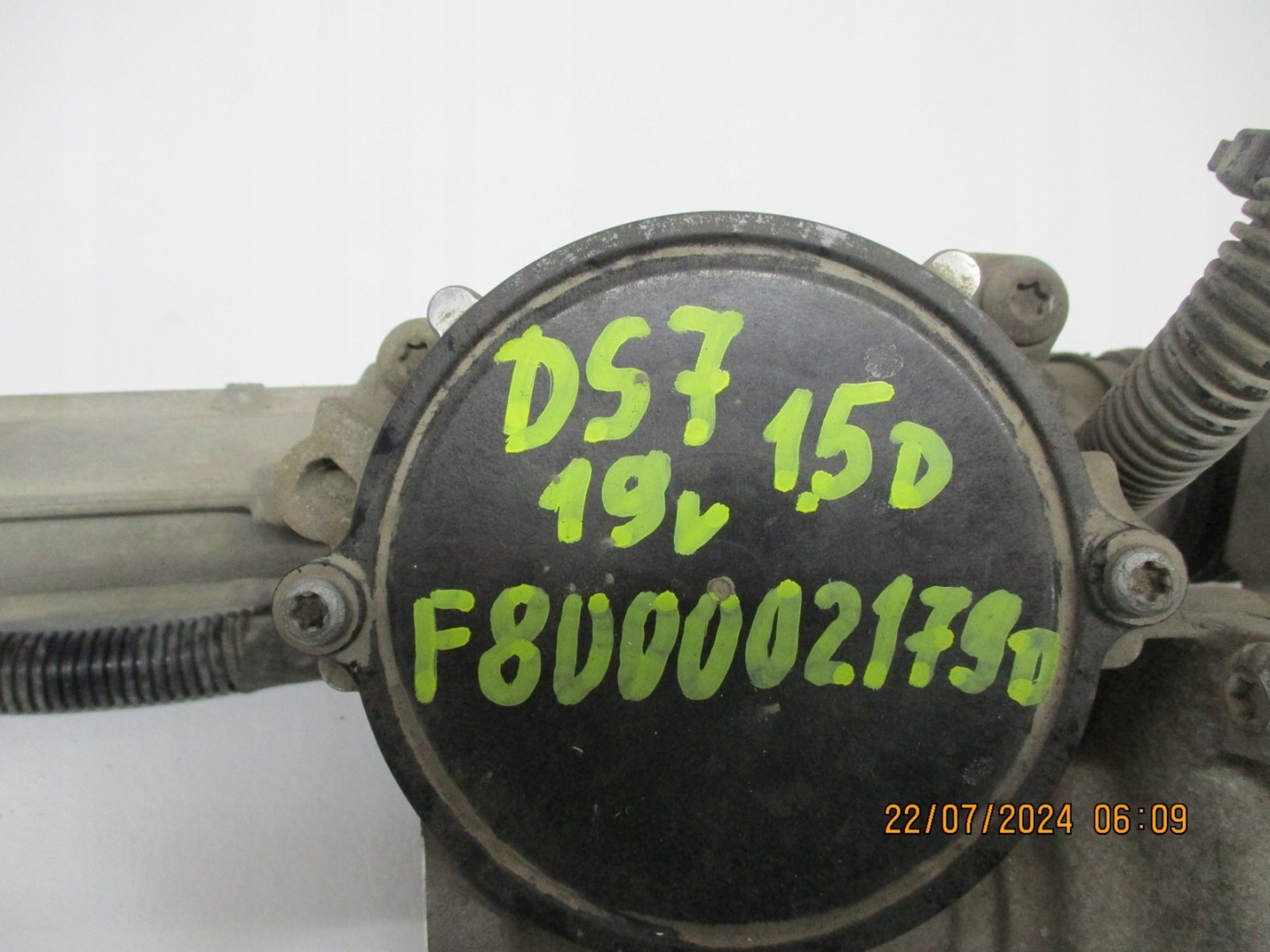 Boîter direction CITROEN DS7 F800002179D