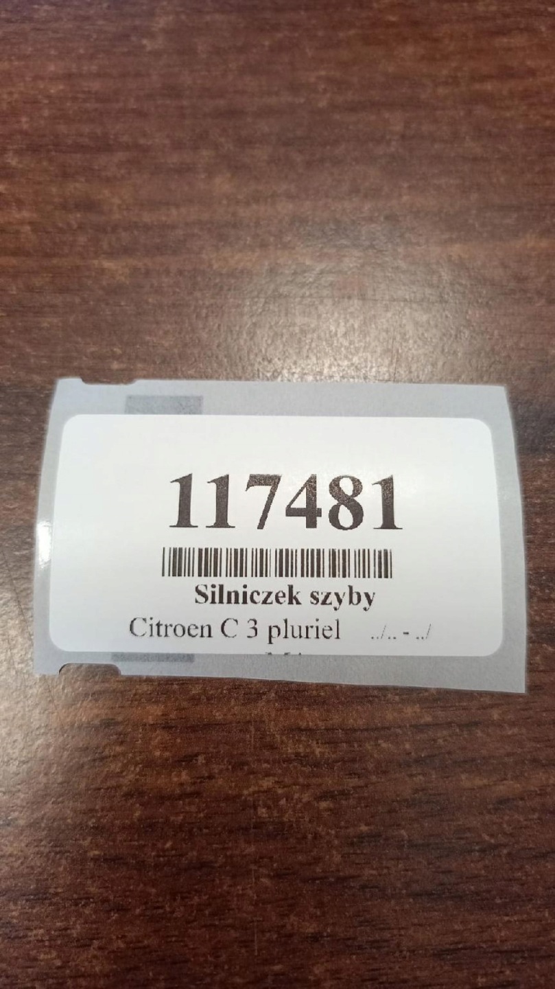CITROEN C3 PLURIEL mini motor windows left front 400621F