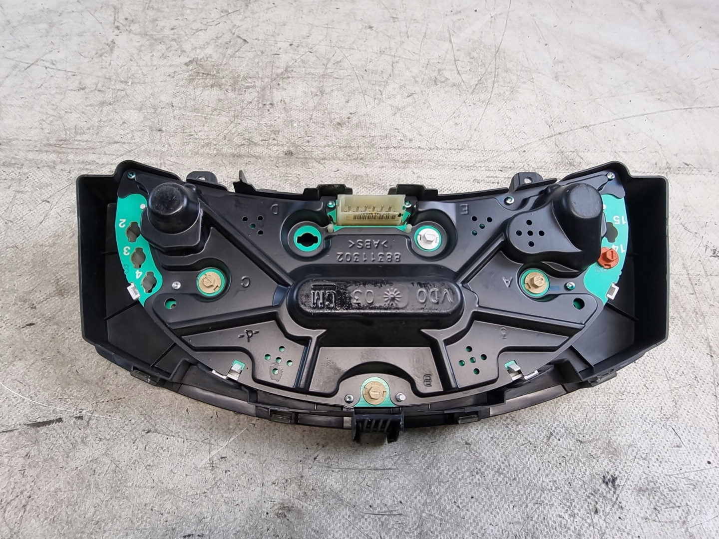 dials dials OE 13173381XT OPEL MERIVA A 1.7 CDTI