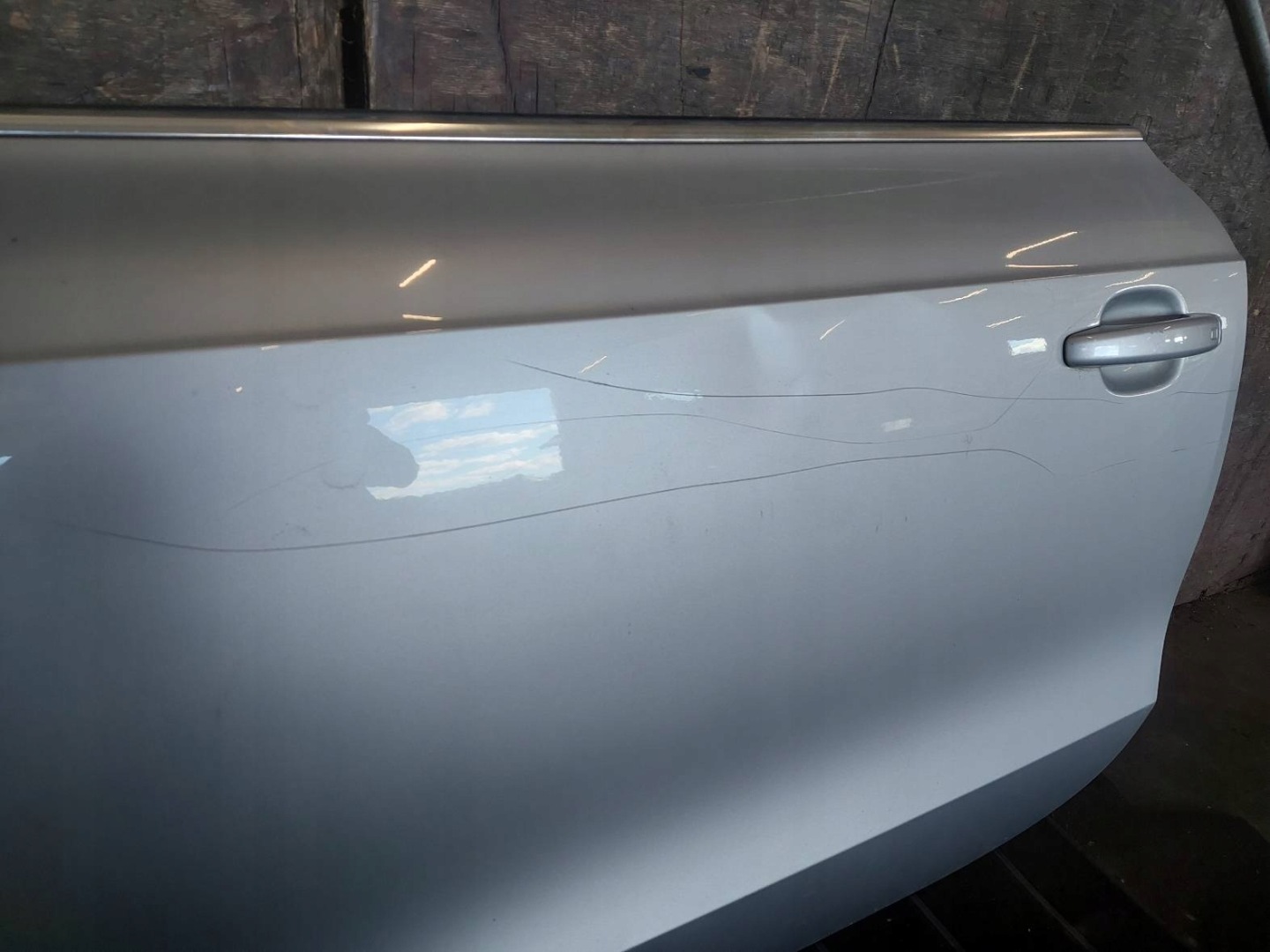 door complete left front AUDI A5 8T LX7W COUPE