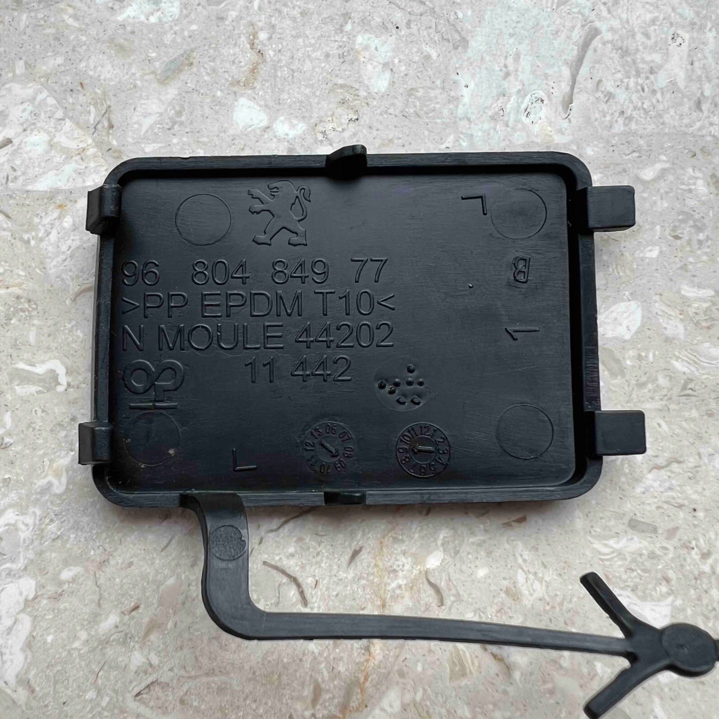 PEUGEOT 308 e 07-11 Copri Paraurti Anteriore 9680784977