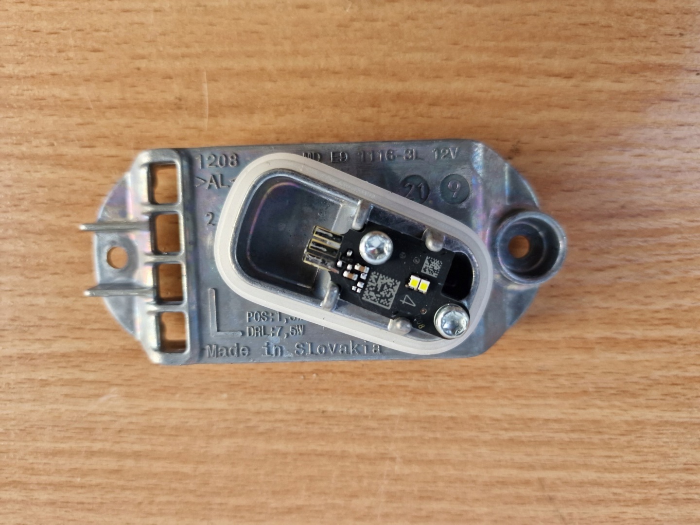 left module LED JEZ MD E9 1116-3L BMW control unit