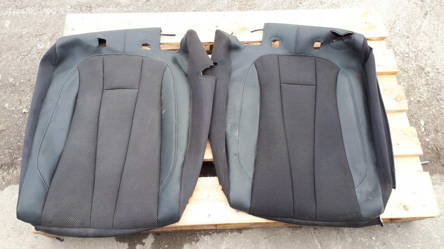 A4 B9 8W seat rear part MATERIAL leather POL SLINE