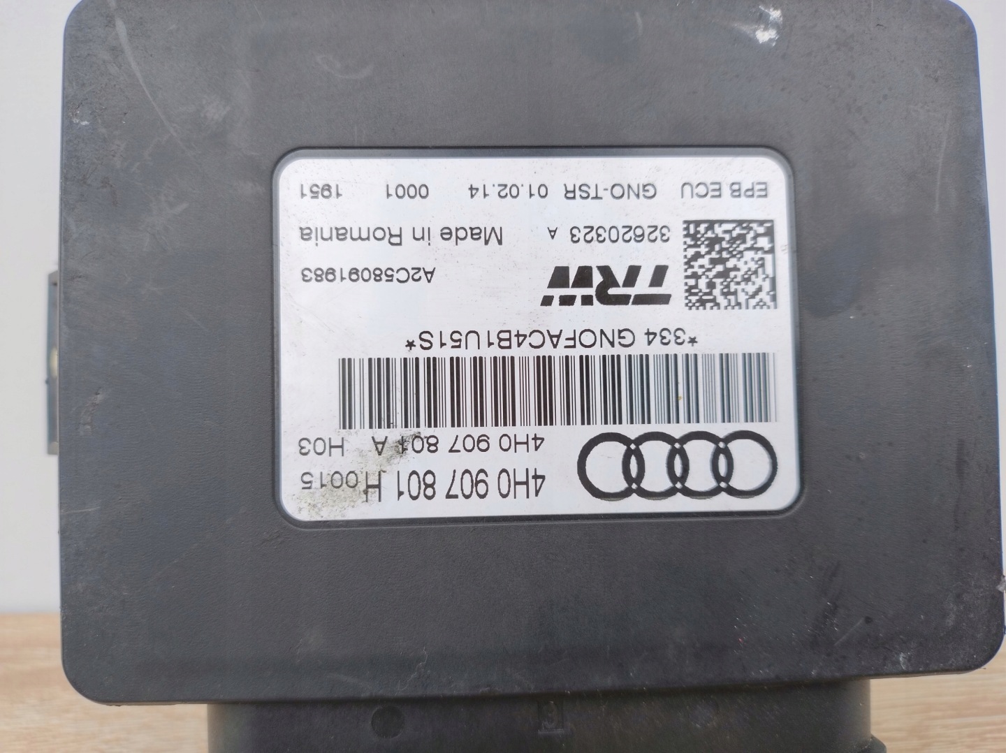 module control unit electric brake AUDI A6 A7 C7 A8