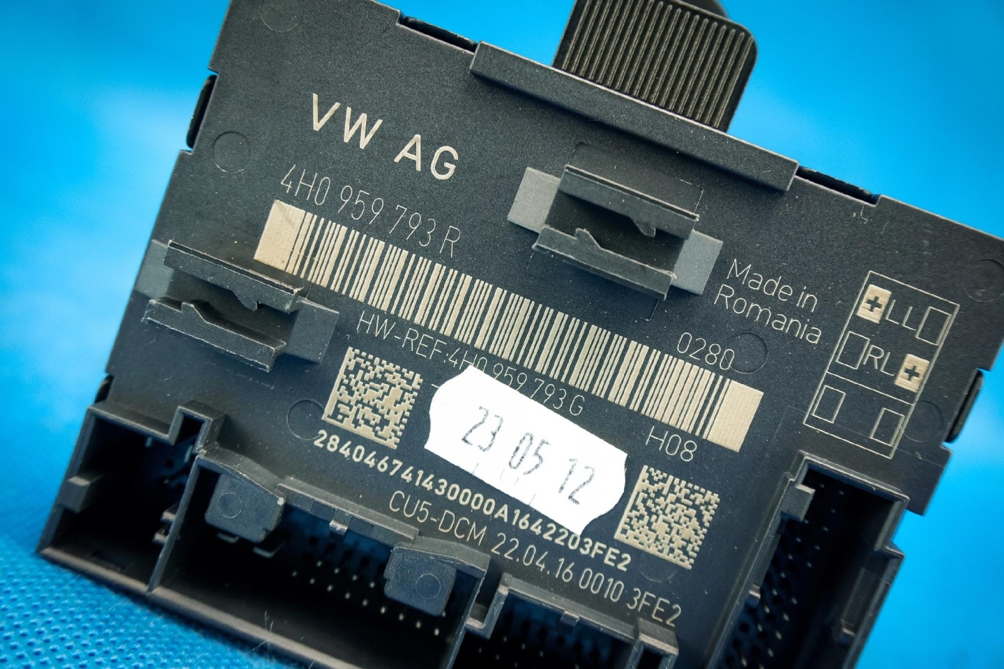 control unit door front Audi A8 4H 4H0959793R dociag