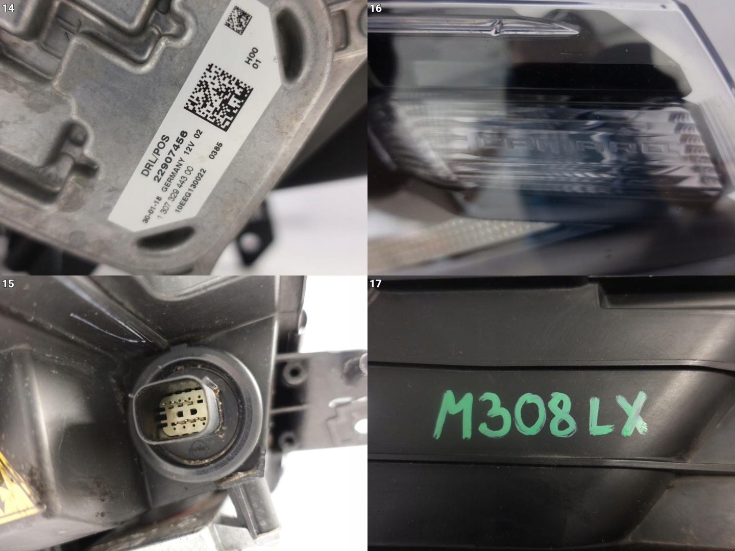 CHEVROLET CAMARO VI 6 16-24 light XENON + LED right front USA