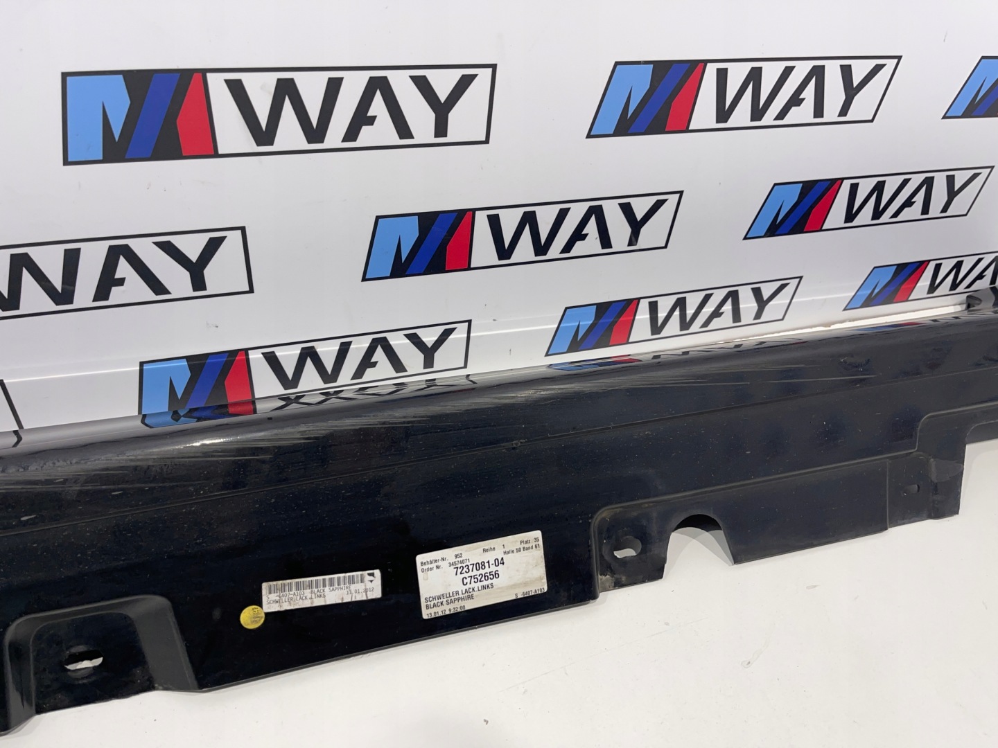 BMW F10 F11 moulding threshold left threshold left colour 475 BLACKSAPPHIRE