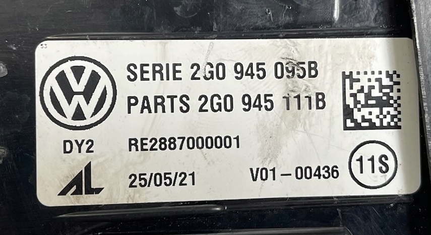 light rear part left rear VW POLO VI 2017 - 2G0945095B 2G0945111B 25.05.21