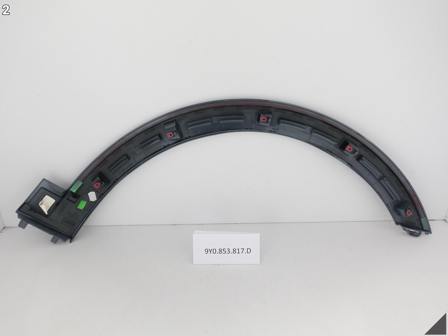PORSCHE CAYENNE III GTS E3 9Y0 18- moulding for fender left front M7K