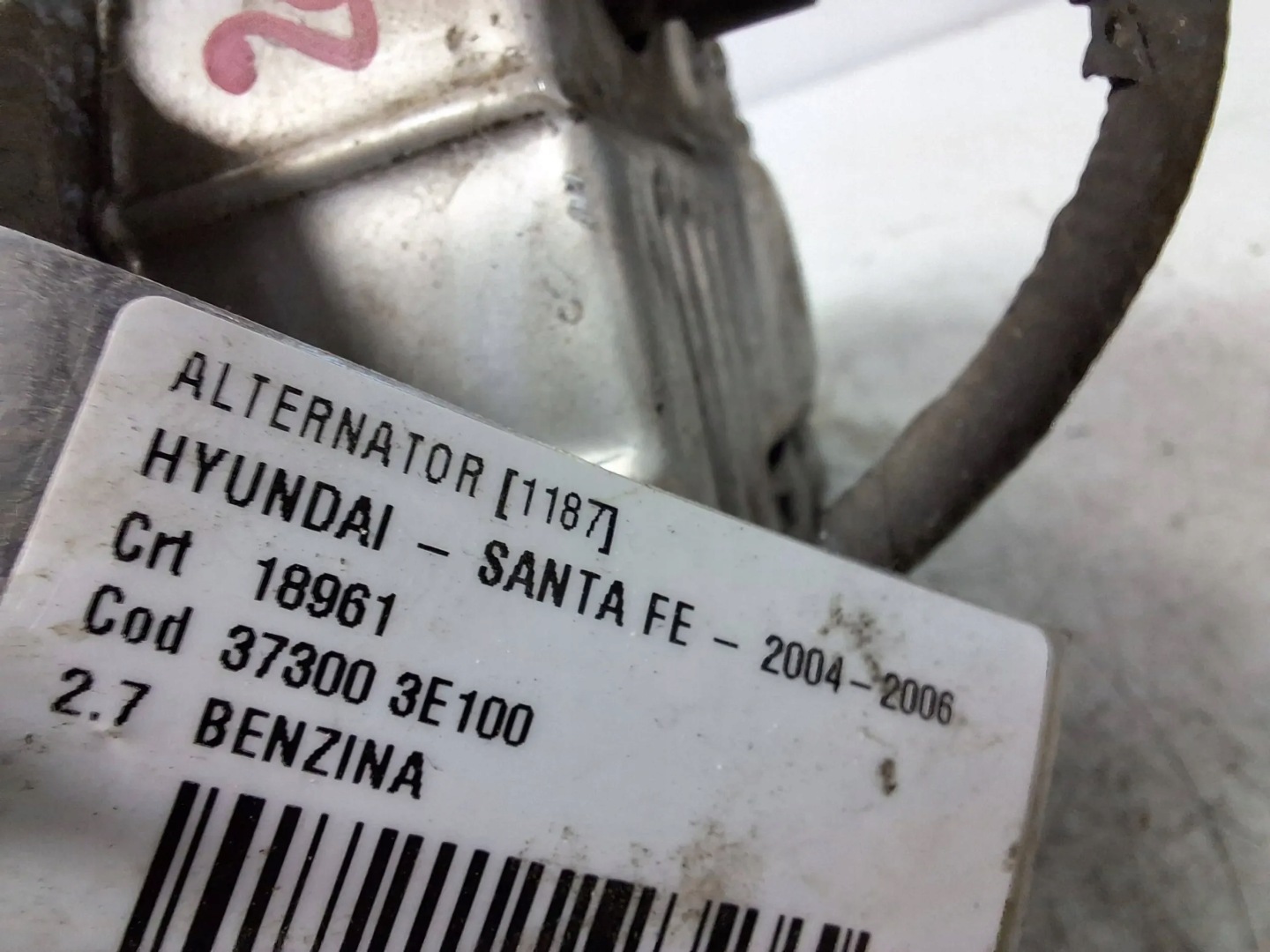 ALTERNATOR 37300-3E100 HYUNDAI SANTA FE II 2.7 V6