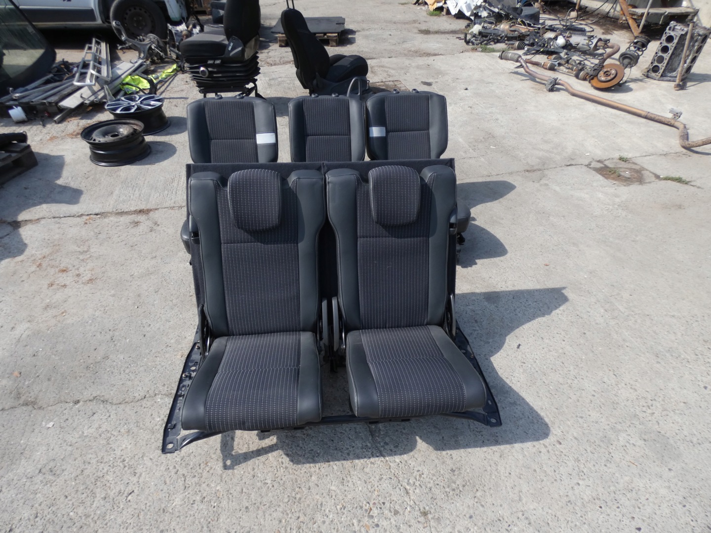 Sitz Sitze heck RENAULT GRAND SCENIC 3 III 2011 ROK