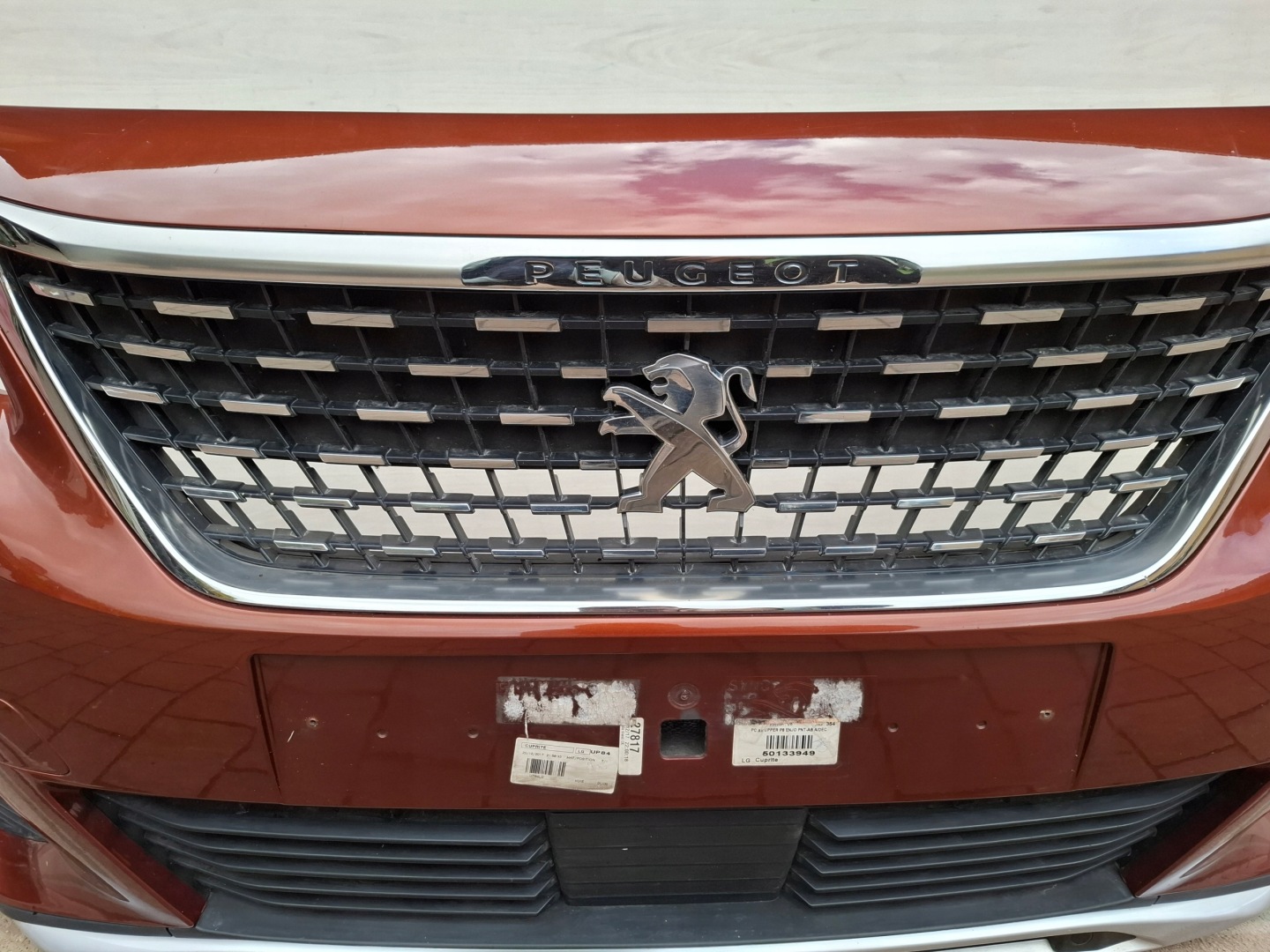 bumper front PEUGEOT 3008 II 6 PDC ELGD GT-LINE