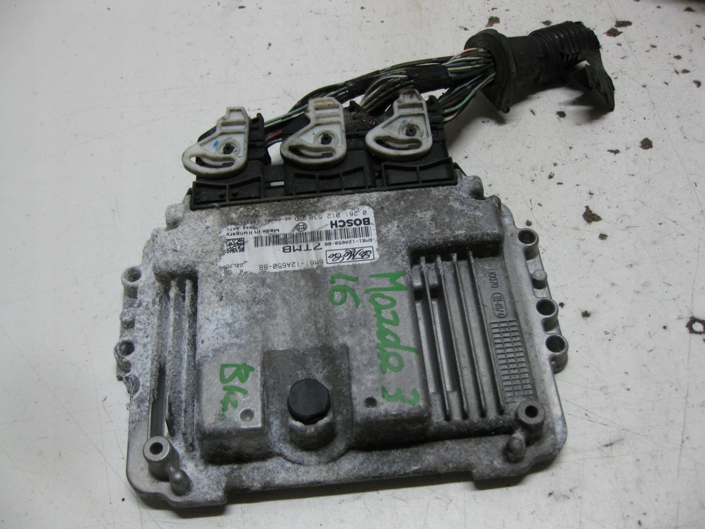 MAZDA 3 BK 06R Computer Bedienteil 6M61-12A650-BB