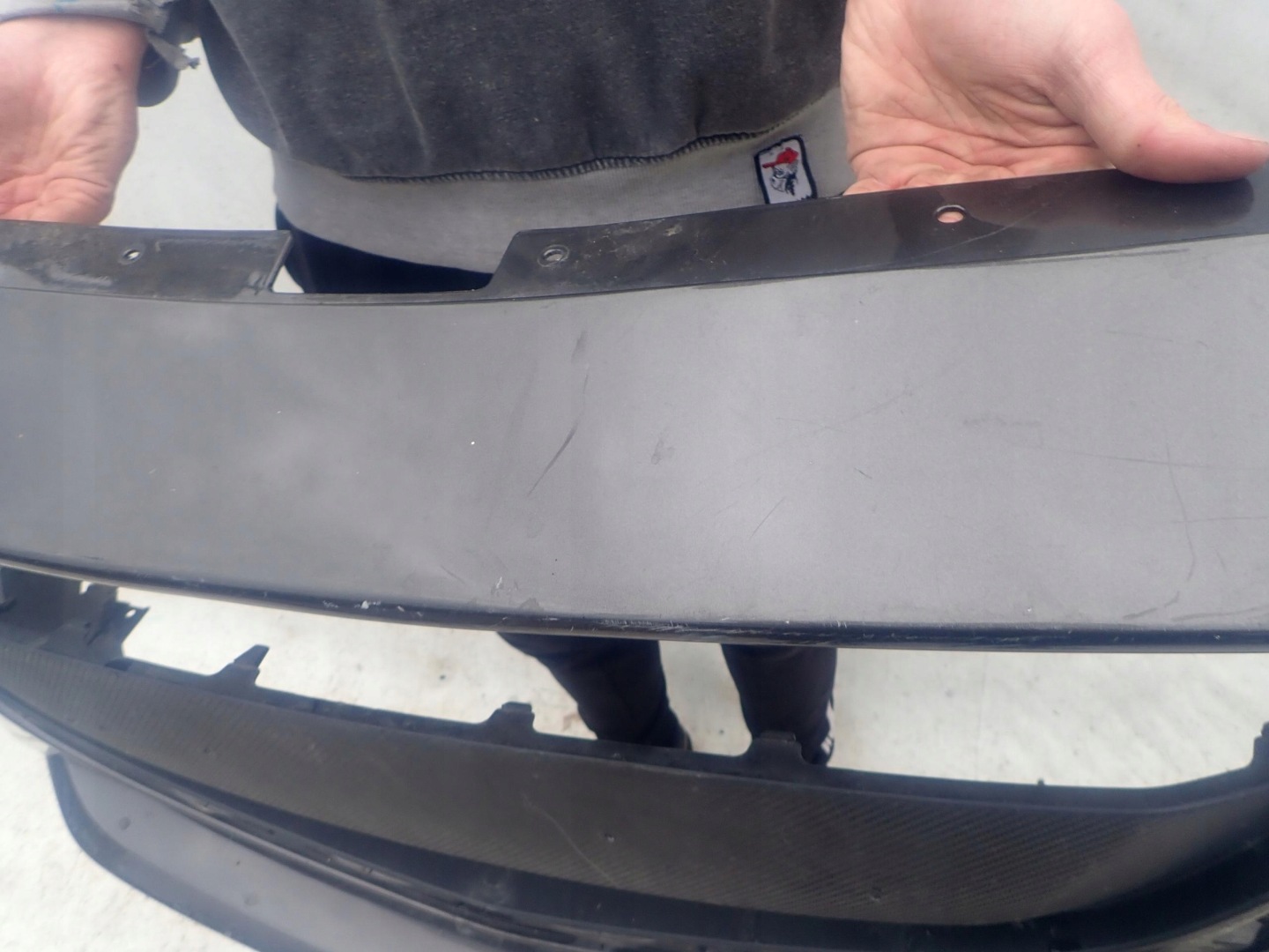 MAZDA 2 III 14-19 bumper front front
