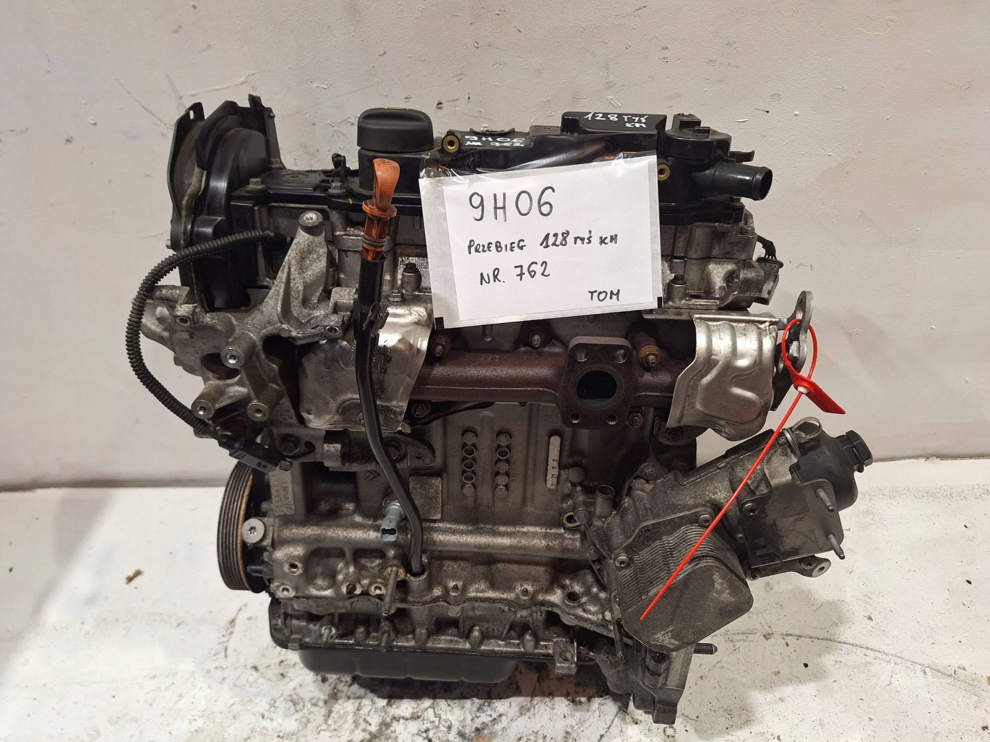 engine 9H06 PEUGEOT 308 II T9 1.6 EHDI 13
