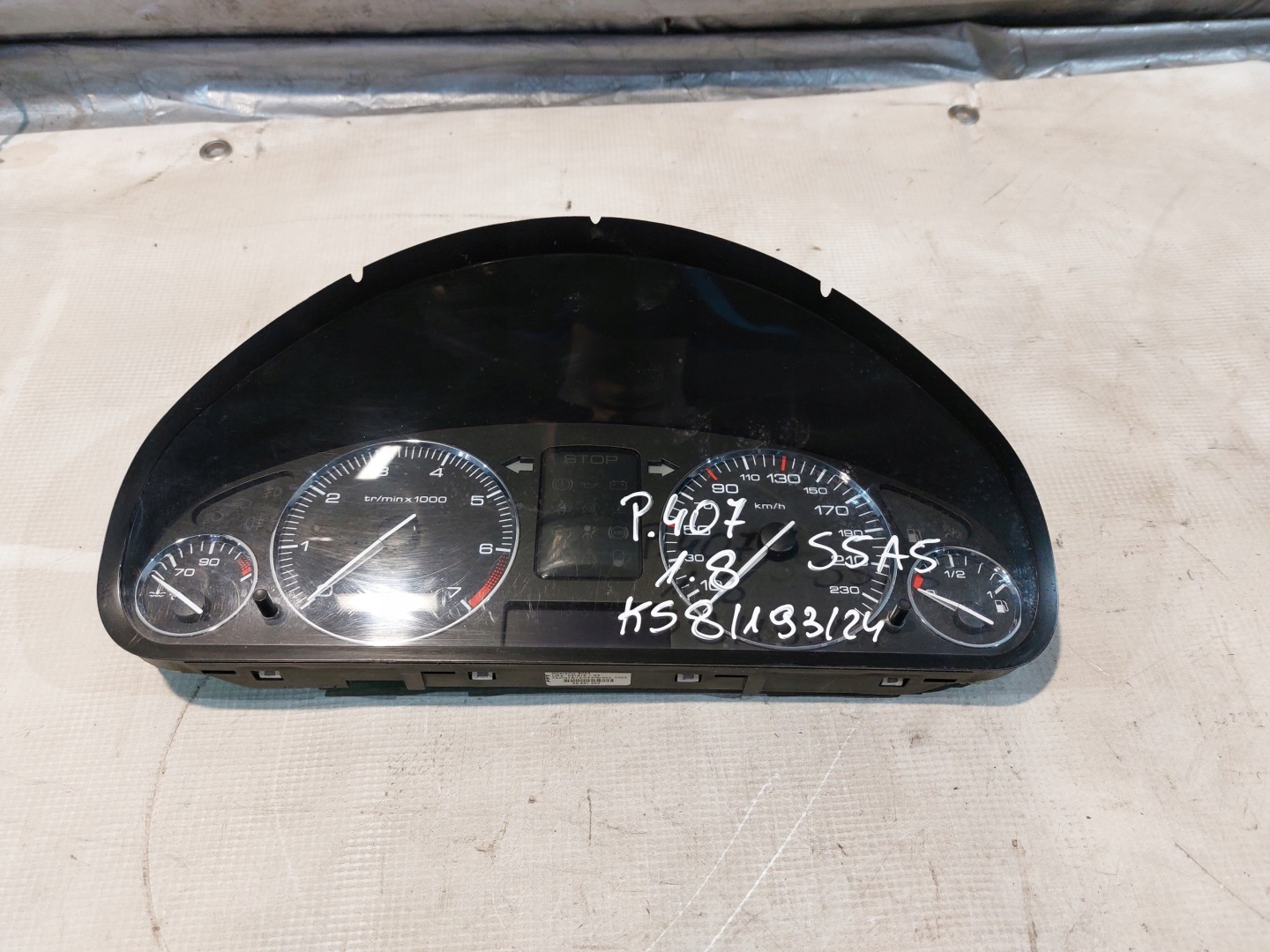 dials dials PEUGEOT 407 1.8
