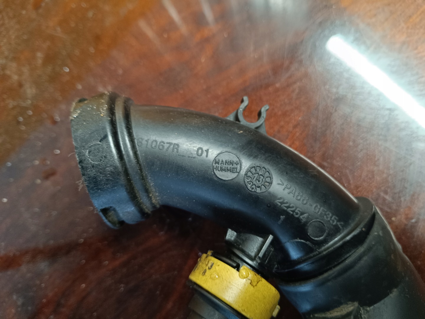 pipe wiring air CITROEN C4 II B7 1.6 HDI 81067R