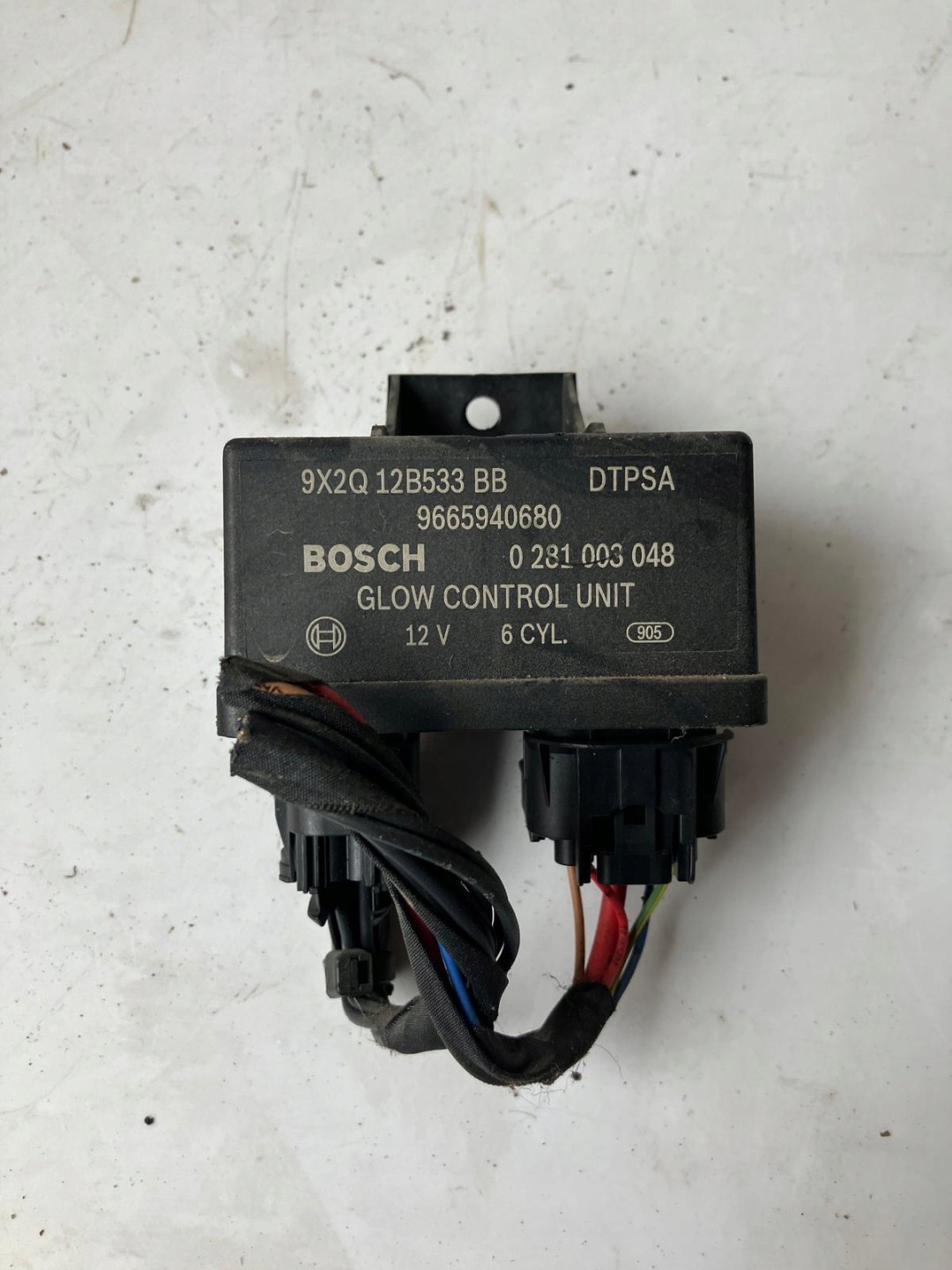 relay plugs ZAROWYCH C5 III X7 3.0 HDI