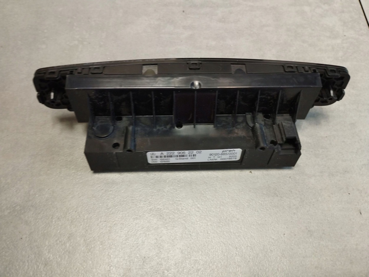 Mercedes-Benz S W222 2014 PANEL STEROWNIA A2229062202