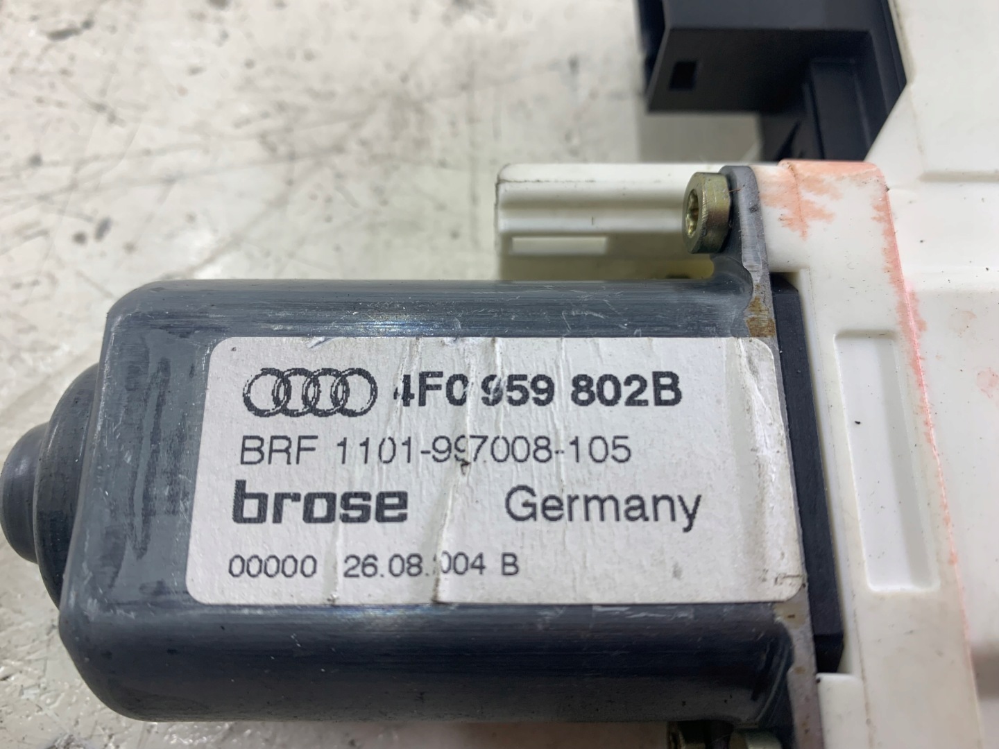 AUDI A6 C6 mini motor windows right front 4F0959802B