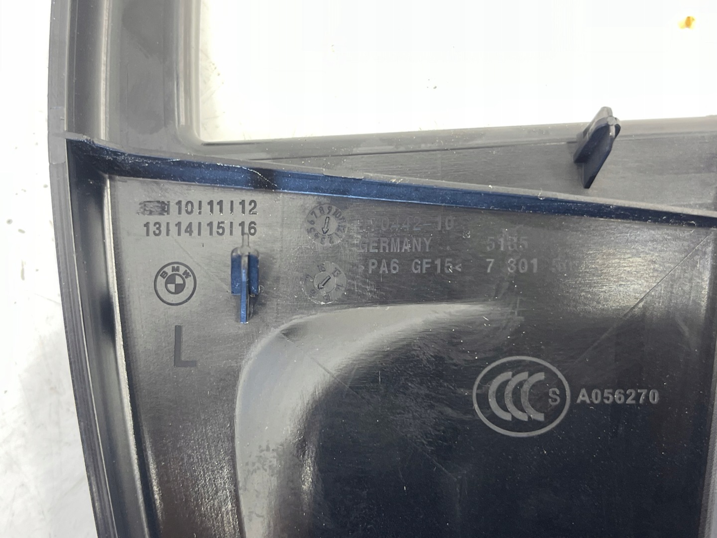 BMW 2 F45 moulding Panel corner rear part left 7301507