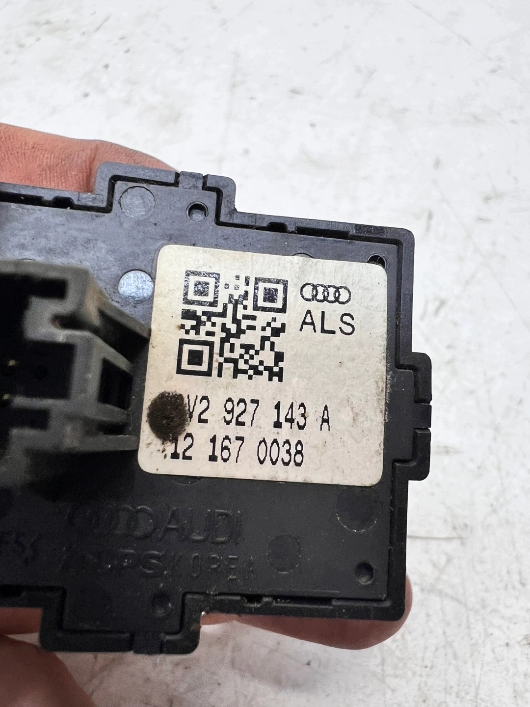 switch GUZIK START STOP AUDI A3 8V 8V2927143A