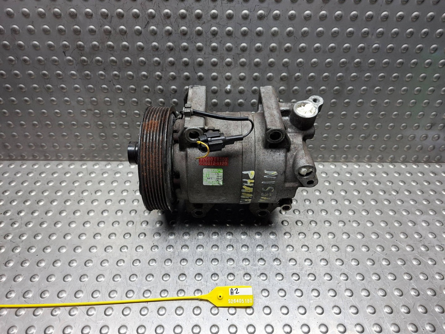 klimakompressor NISSAN NAVARA D40 PATHFINDER 05- 2.5 DCI 92600EB300