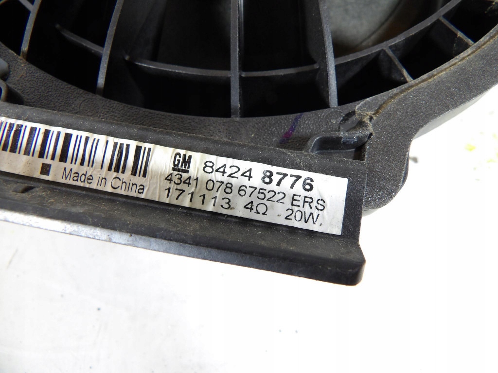 OPEL MOKKA MOKKA X speaker door rear part left right