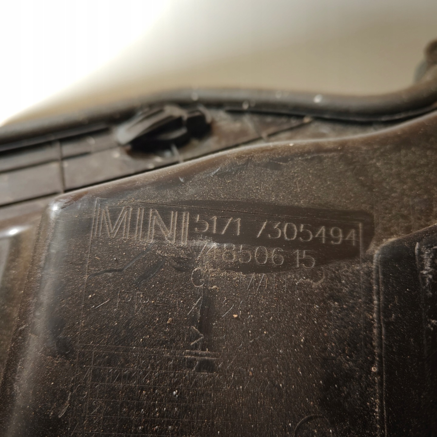Blende Abdeckung WLOTU luft MINI 51717305494