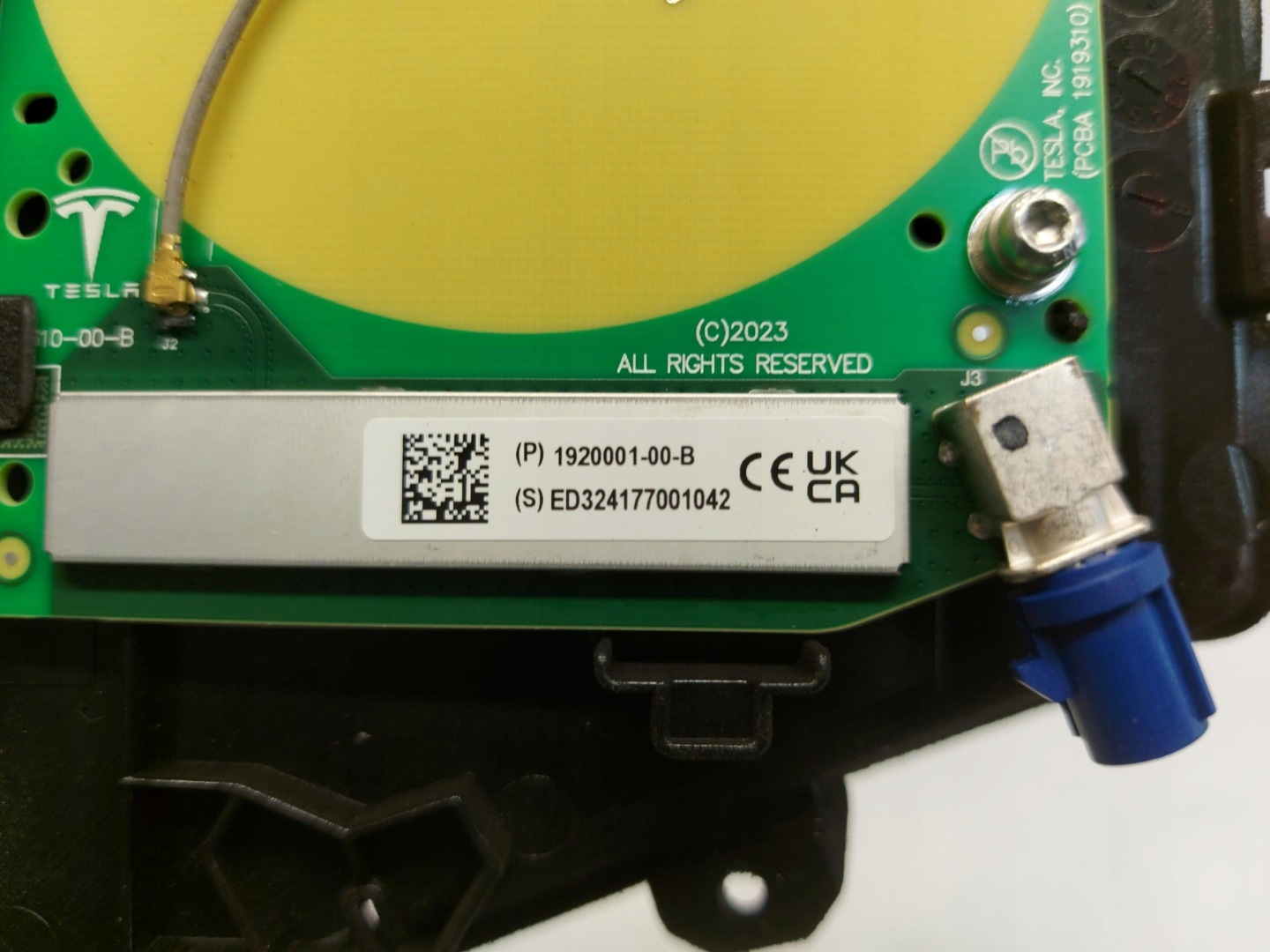 TESLA MODEL 3 LIFT aerial GPS module sensor rain 1920001-00-B