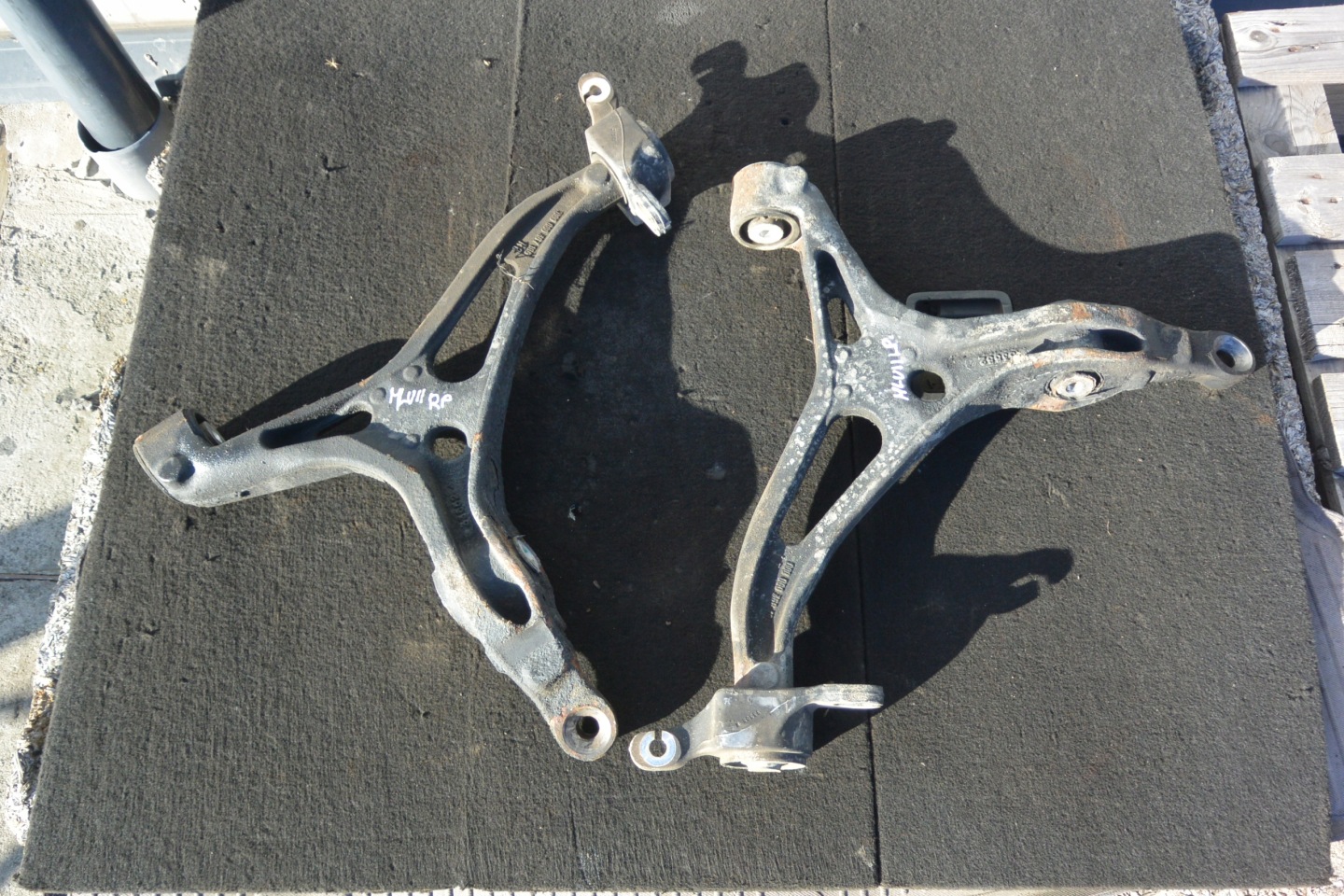 arm springing lower front right left MERCEDES ML GL R X164 W164 W251