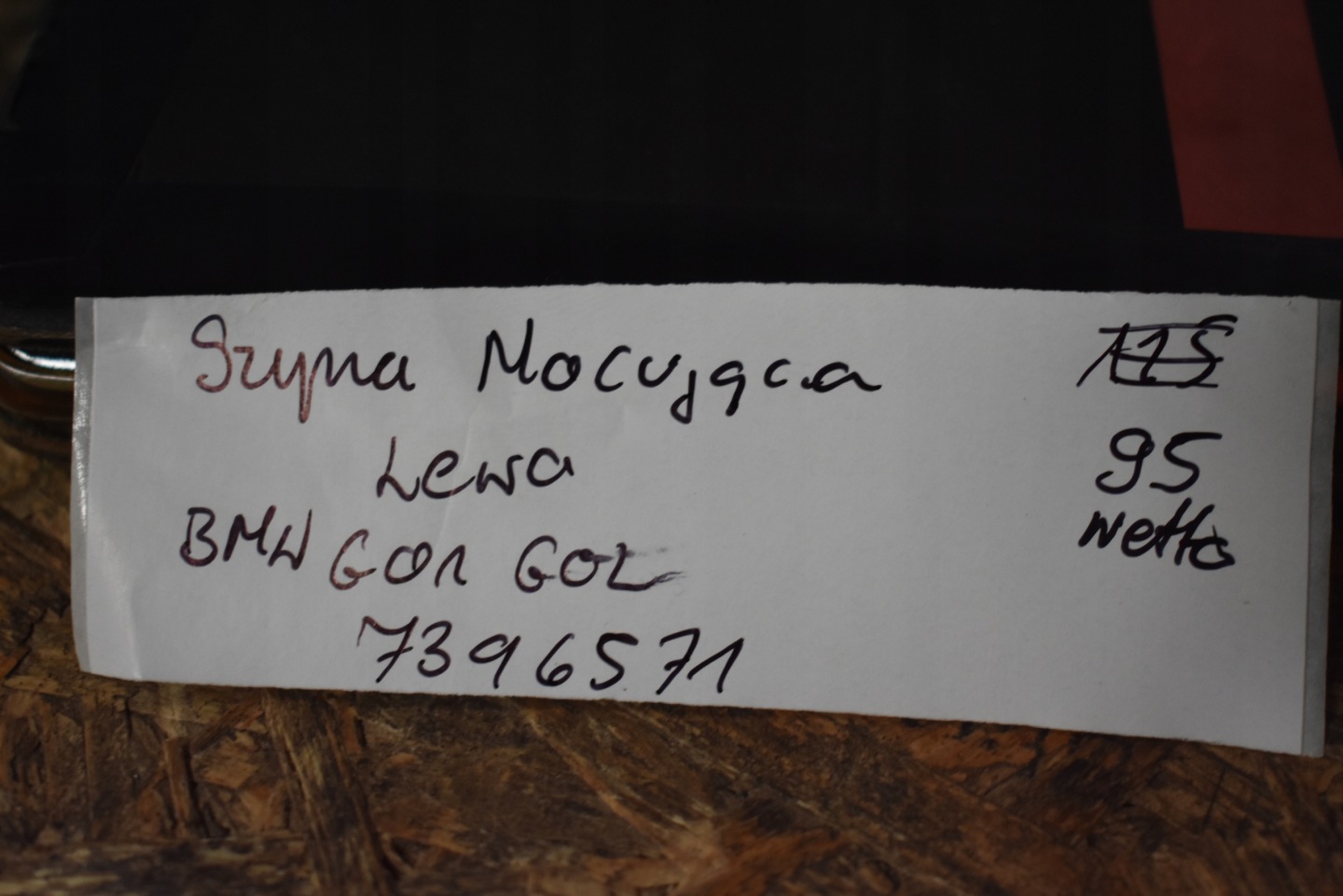 IDEALNA rail MOCUJACA left BMW G01 G02 1