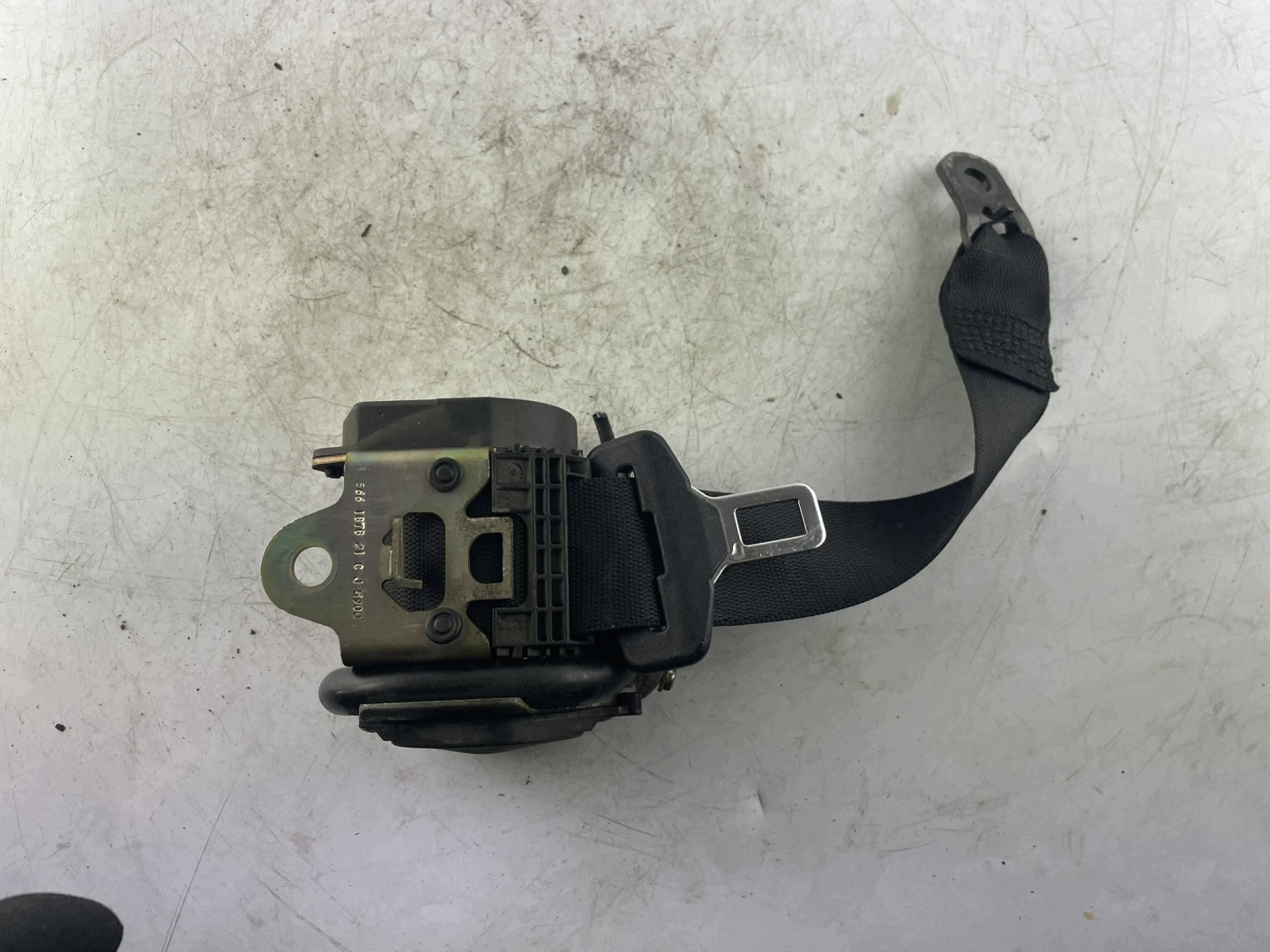 seat belt left rear part 566 1878 21 Mercedes class A W168