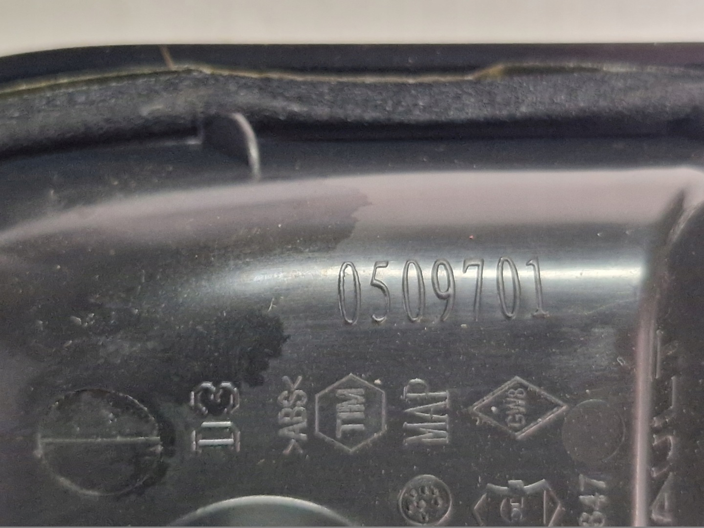 DACIA SANDERO and handle inner door right front 0509701