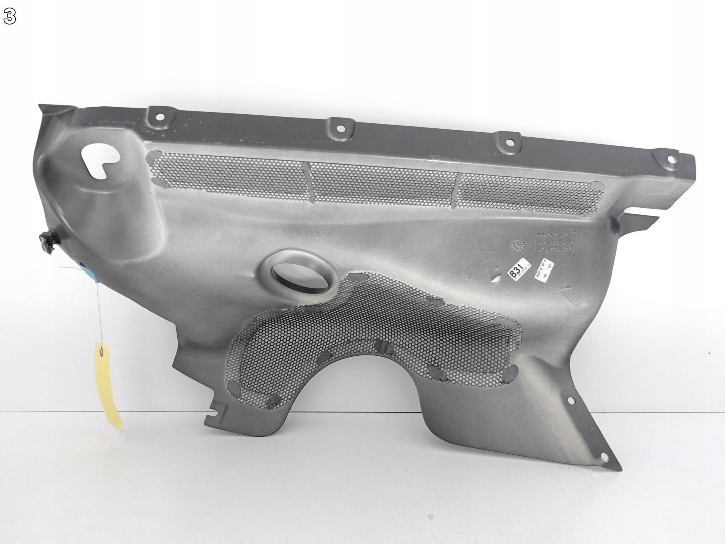 MCLAREN MP4-12C 12C 11-14 motor cover covering PANEL right