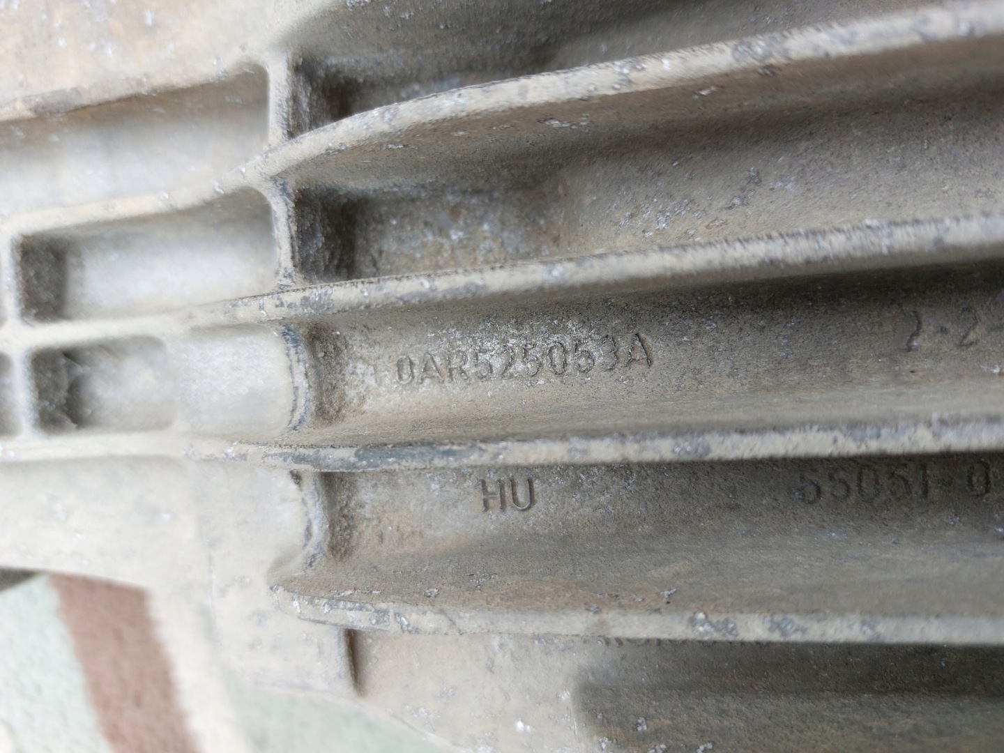 diff differential rear part AUDI A6 C6 ALLROAD 11r MVF